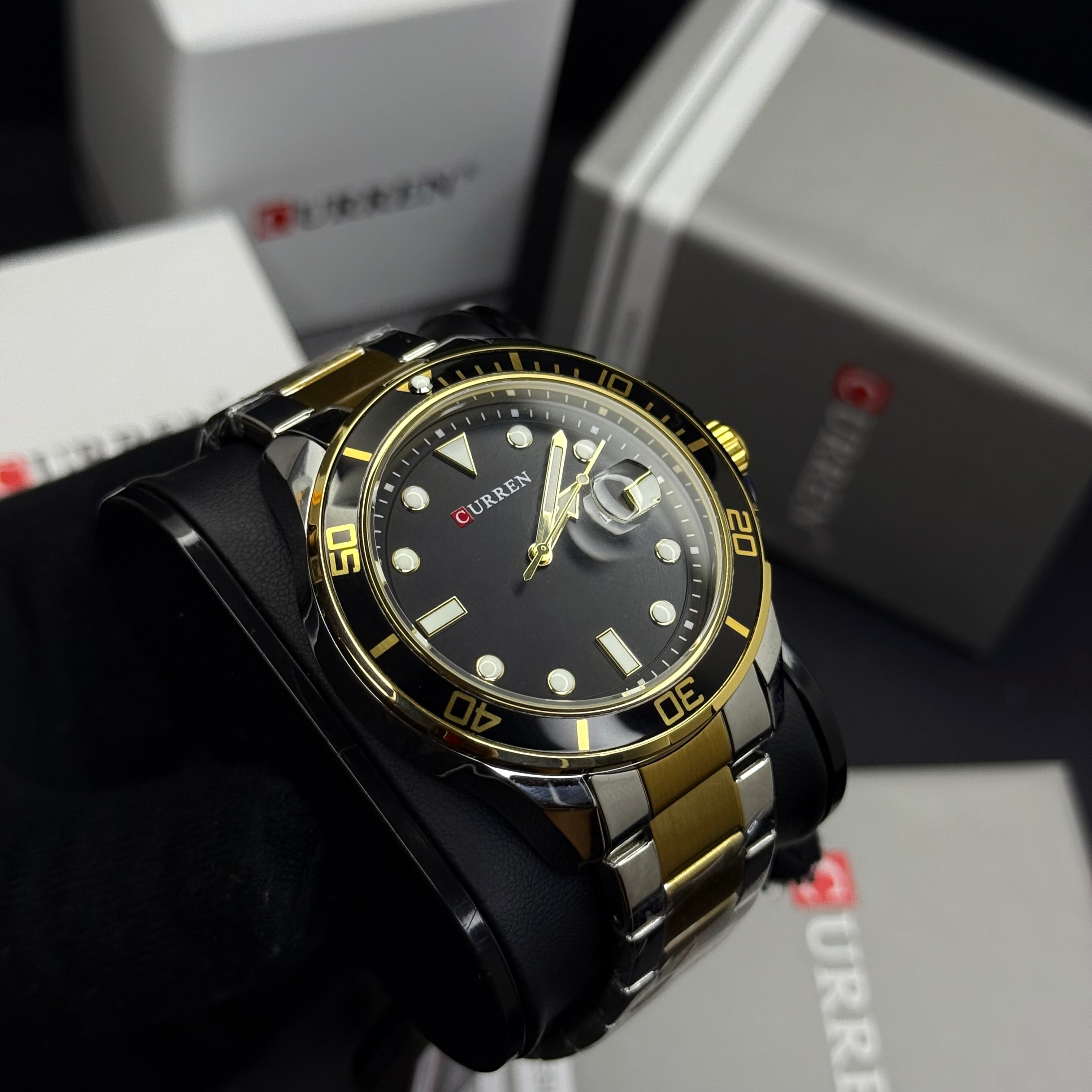 CURREN ORIGINAL X RLX SUMERGIBLE PARA HOMBRE REF SUBMARINE 8388-BN