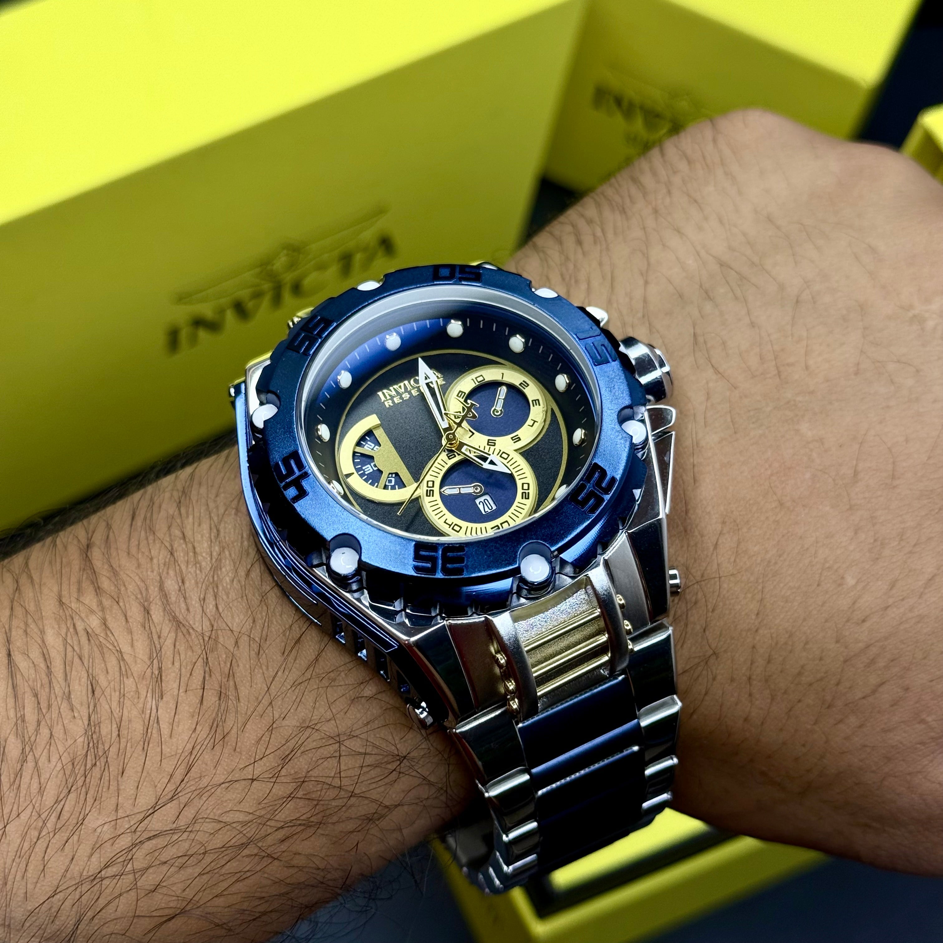 INVICTA BOLT DEUS ACERO PARA HOMBRE REF-PA