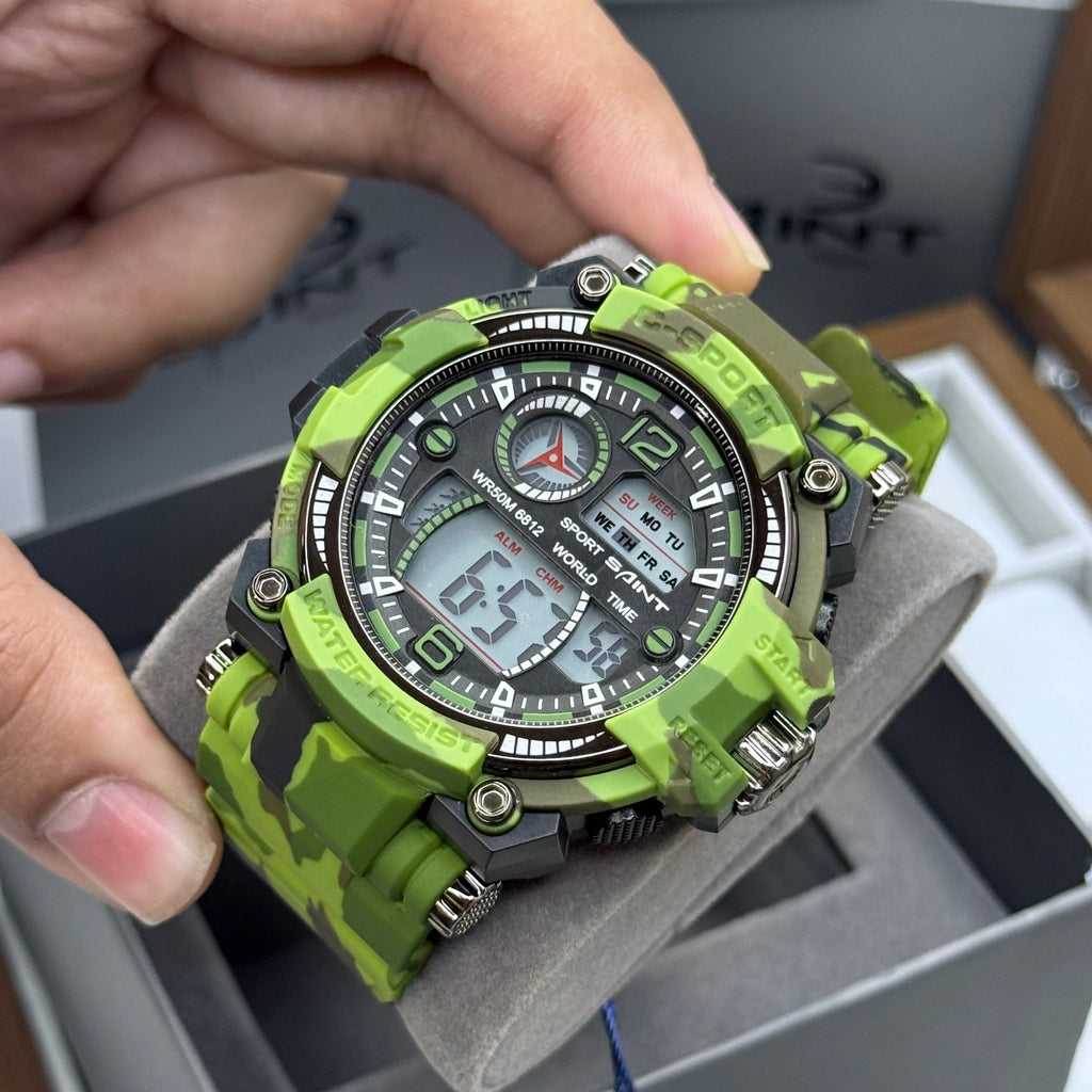 SAINT X G-SHOCK PARA SUMERGIBLE MILITAR HOMBRE REF 6812-VNV