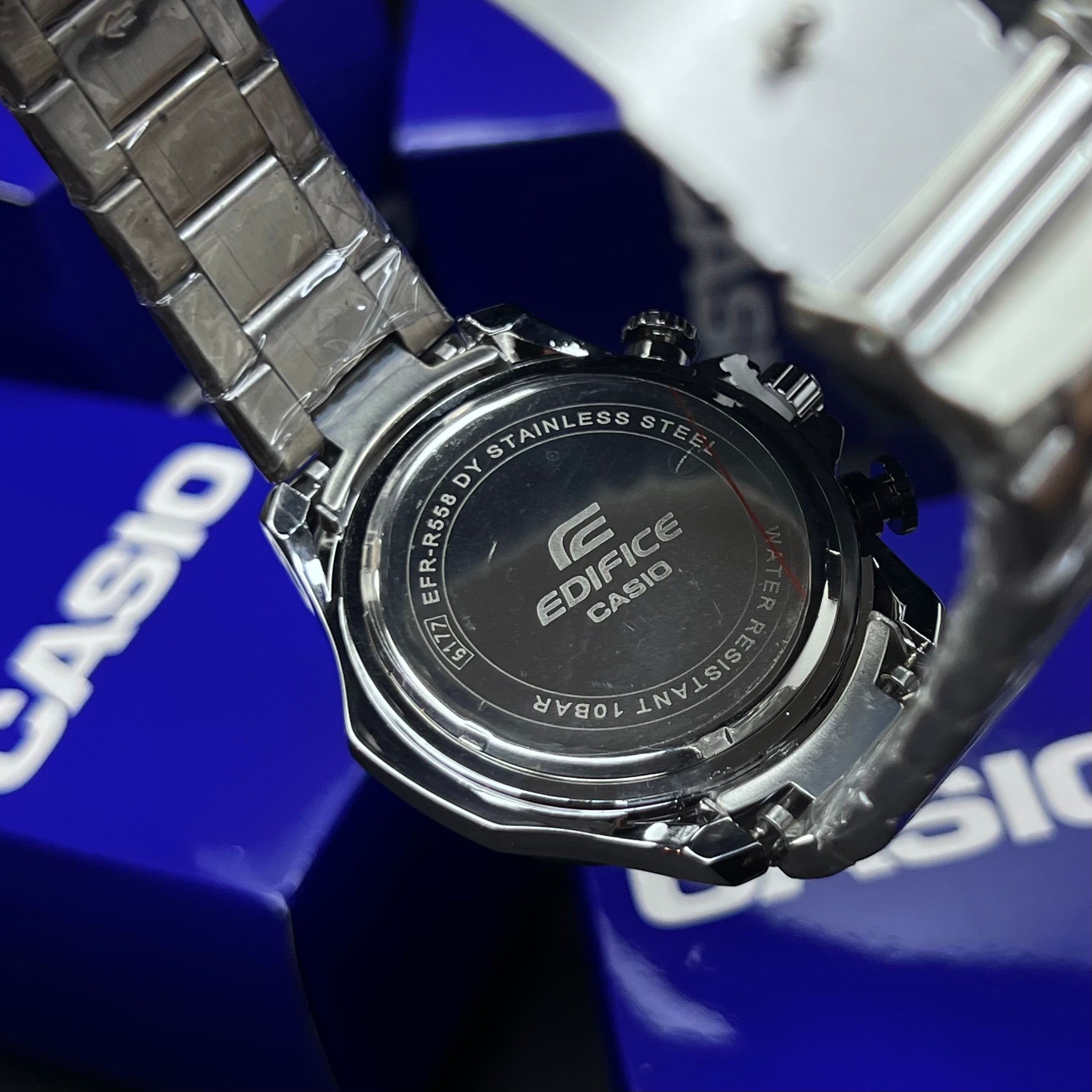 CASIO EDIFICE EFR 558  FUNCIONAL PARA HOMBRE REF-PN1