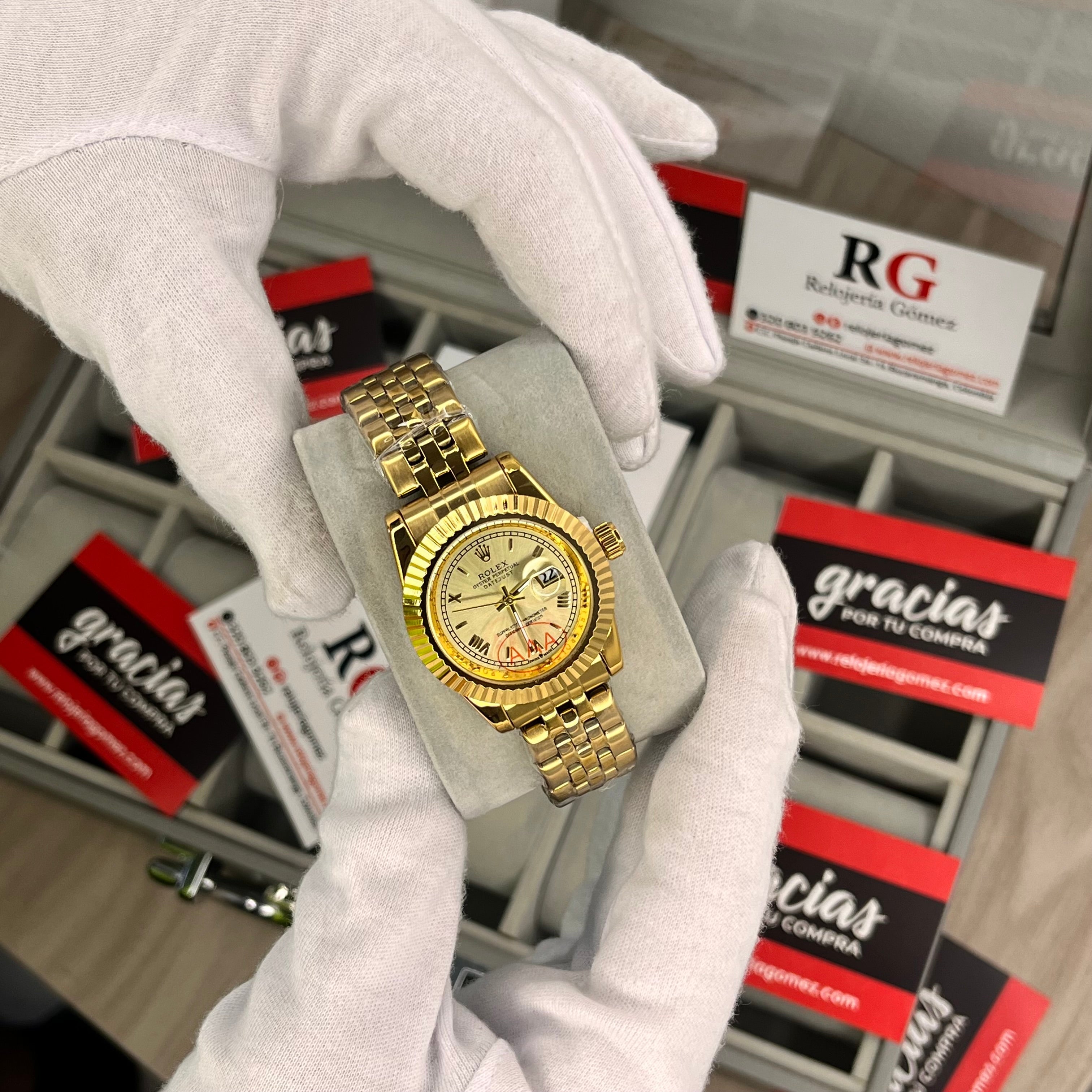 RLX DATE JUST SIMULACION HOMBRE REF-DD