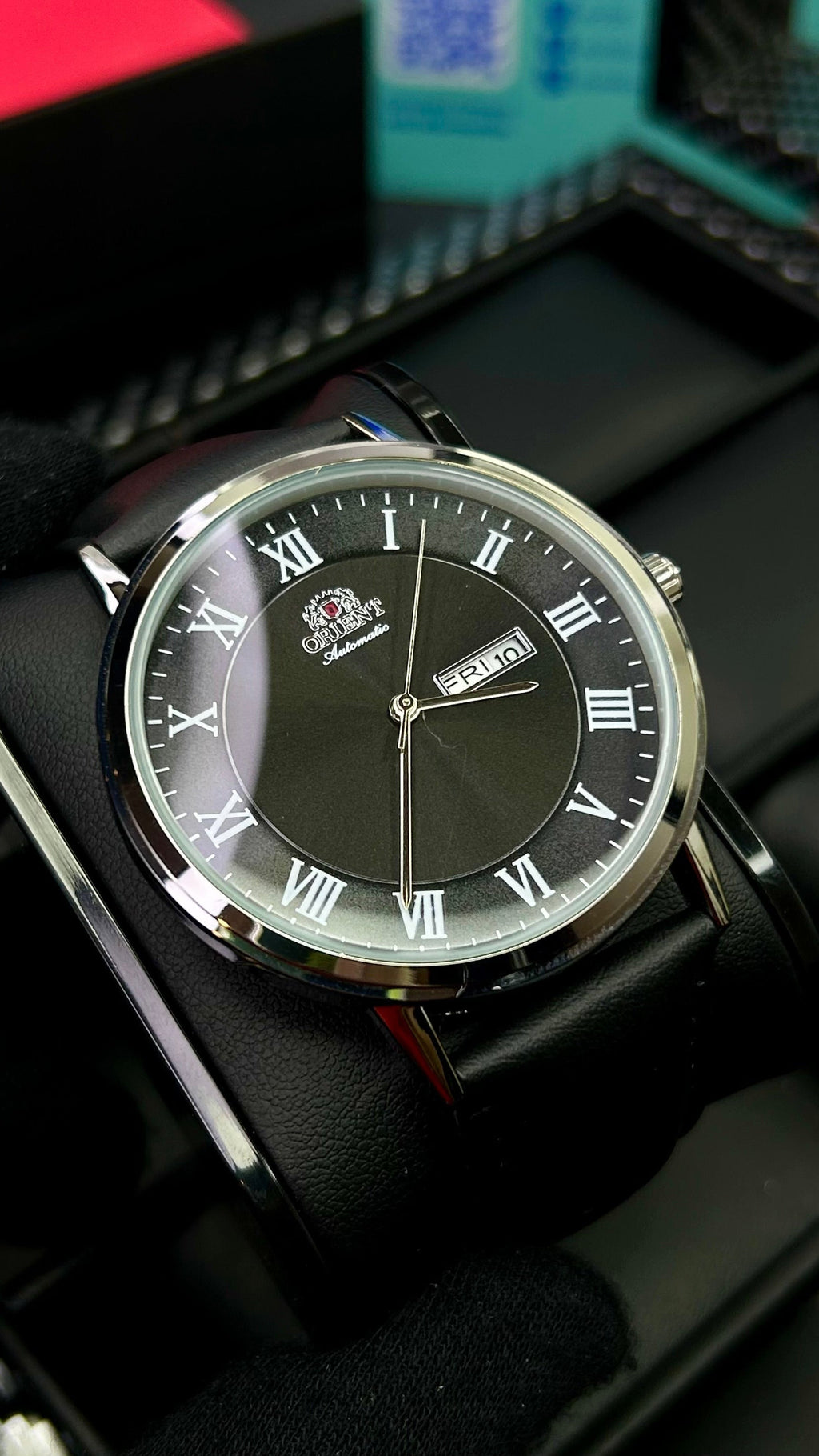 ORIENT ROMANO DOBLE CALENDARIO PARA HOMBRE REF-NP