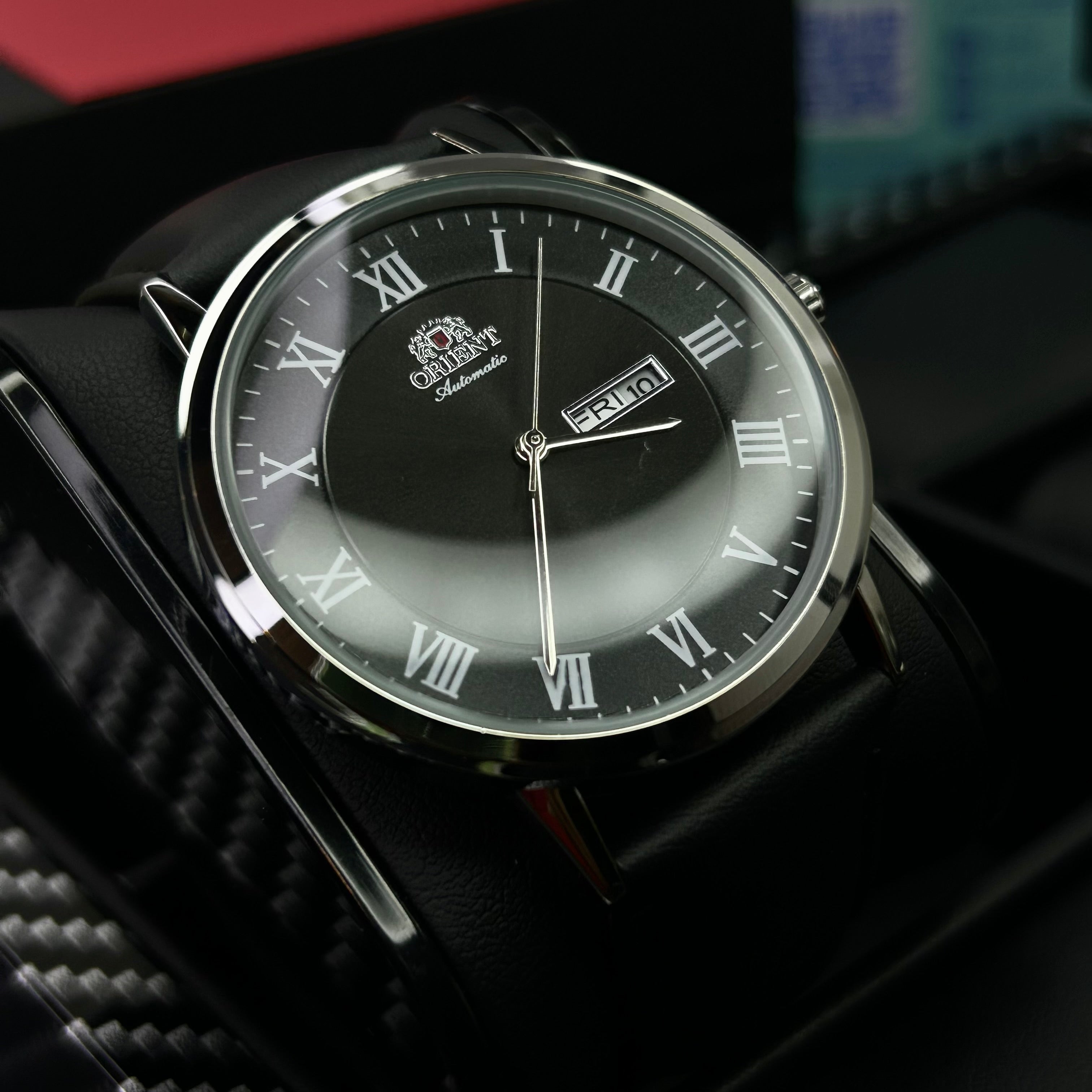 ORIENT ROMANO DOBLE CALENDARIO PARA HOMBRE REF-NP