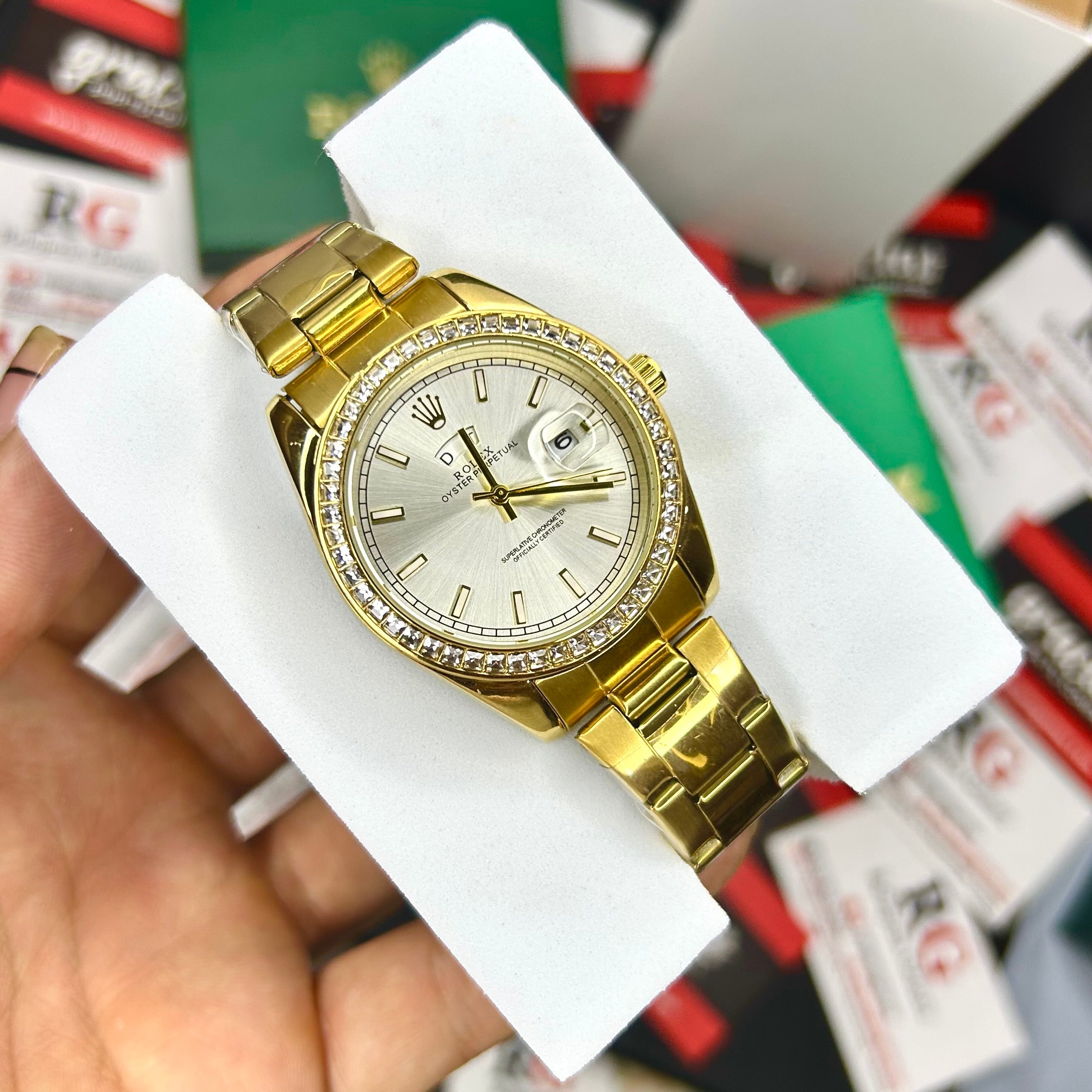 RLX PRESIDENT PERLASA  PARA HOMBRE REF-DB