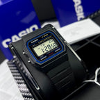 CASIO ORIGINAL PARA HOMBRE REF-F-91W-1D