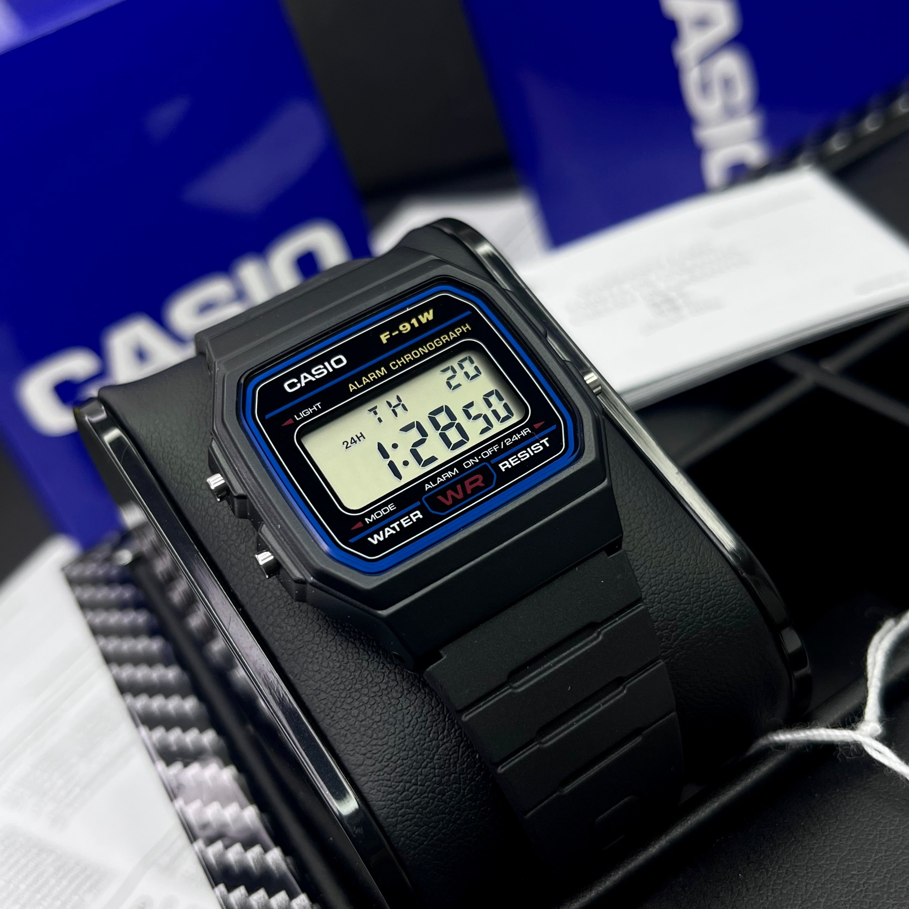 CASIO ORIGINAL PARA HOMBRE REF-F-91W-1D