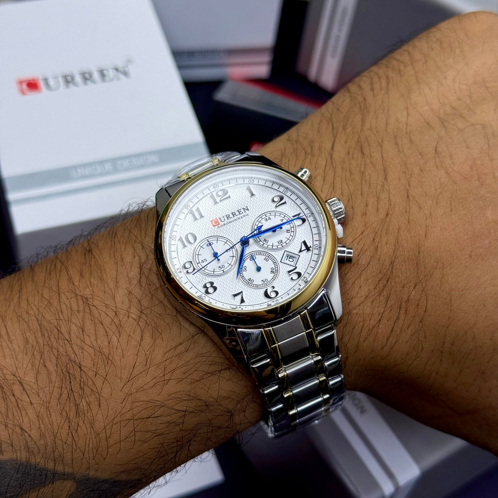 CURREN ORIGINAL FUNCIONAL PARA HOMBRE REF 8466- BB