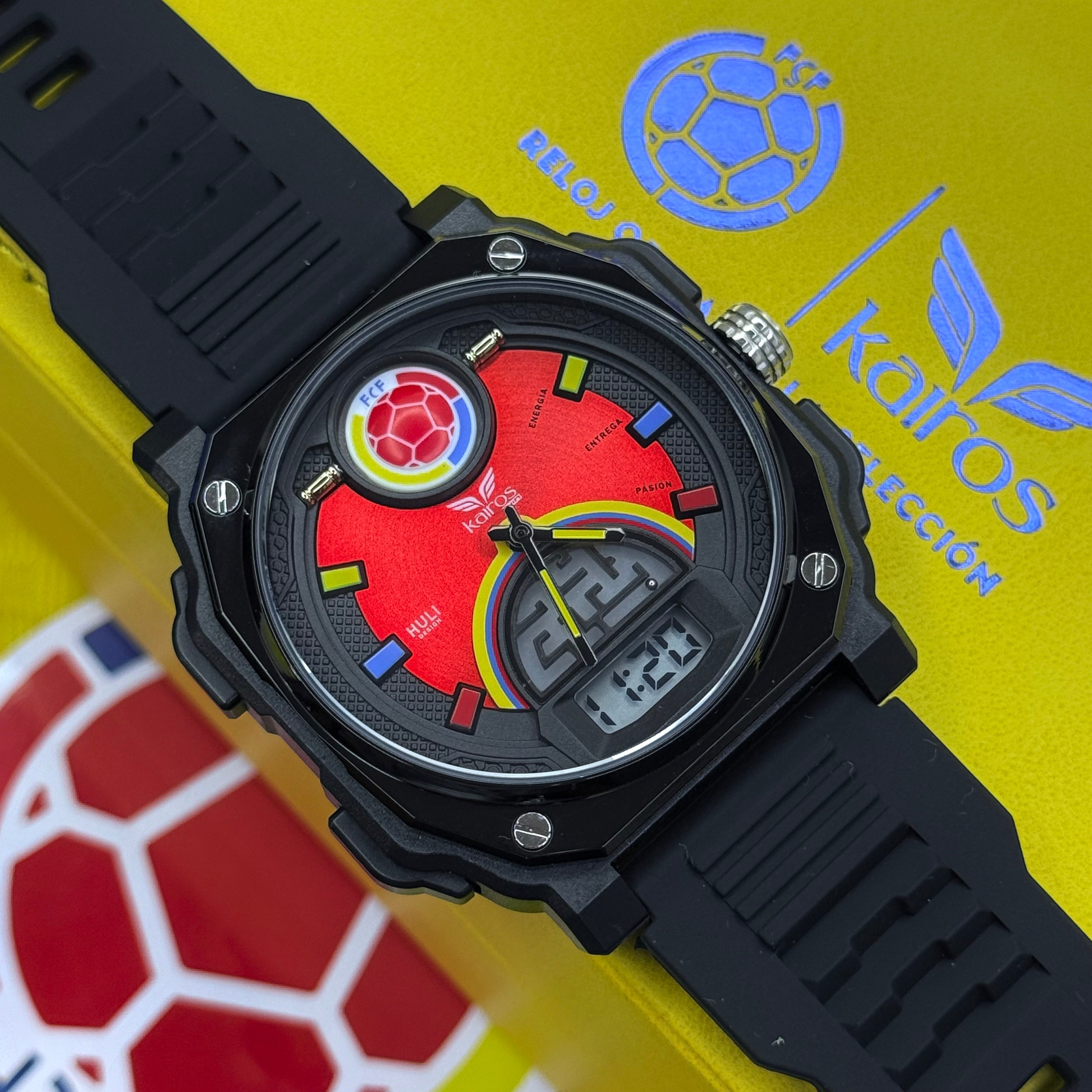 KAIROS ORIGINAL DEL SELECCIION COLOMBIA DOBLE PULSO PARA HOMBRE REF-R