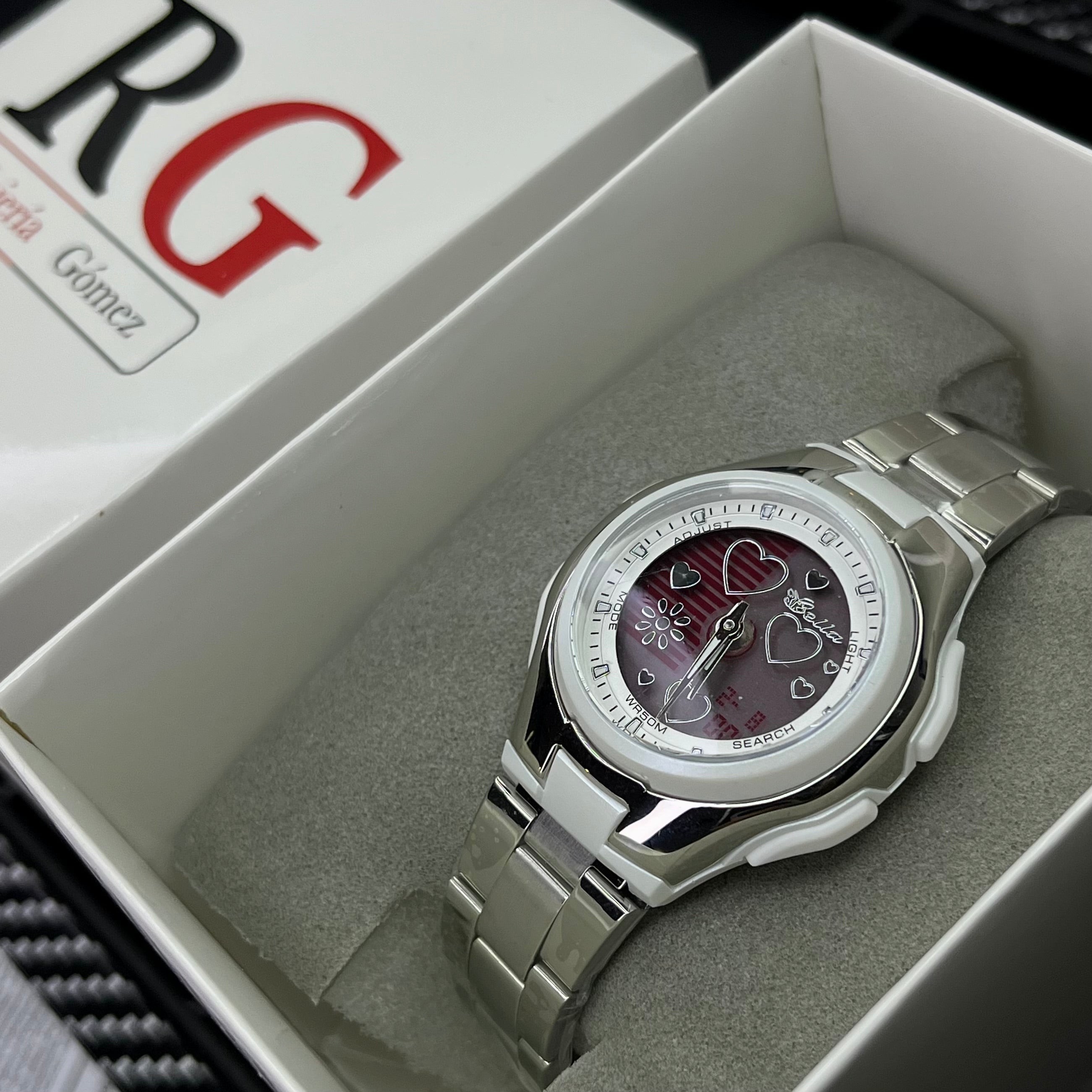 CASIO DOBLE HORA PARA DAMA REF-PB