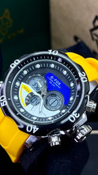 G FOX ORIGINAL DOBLE HORA POR INVICTA SUMERGIBLE PARA HOMBRE REF-1976G2-A