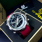 G FOX ORIGINAL DOBLE HORA POR INVICTA SUMERGIBLE PARA HOMBRE REF-1976G1-R