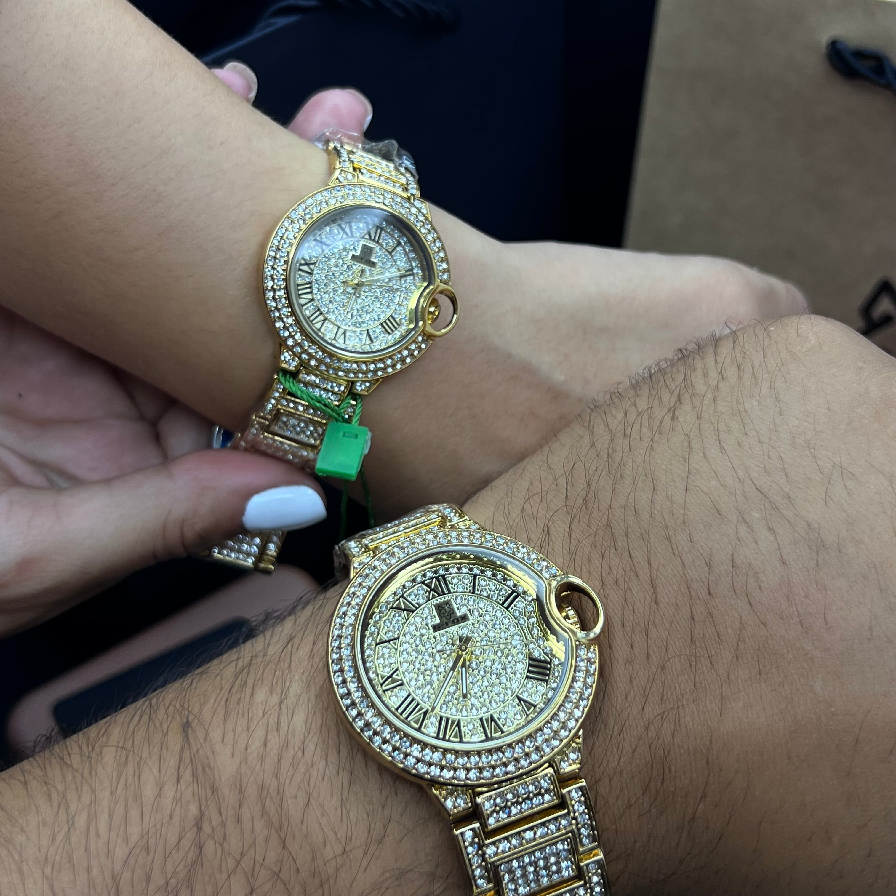 PAREJA G FOX ORIGINAL x CARTIER SUMERGIBLE  REF-TORBILLON CUBANO-1251-D