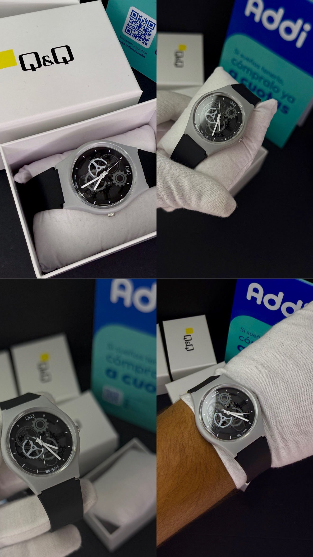 QyQ SUMERGIBLE TIPO SWATCH UNISES ORIGINAL REF-V39A-505VY