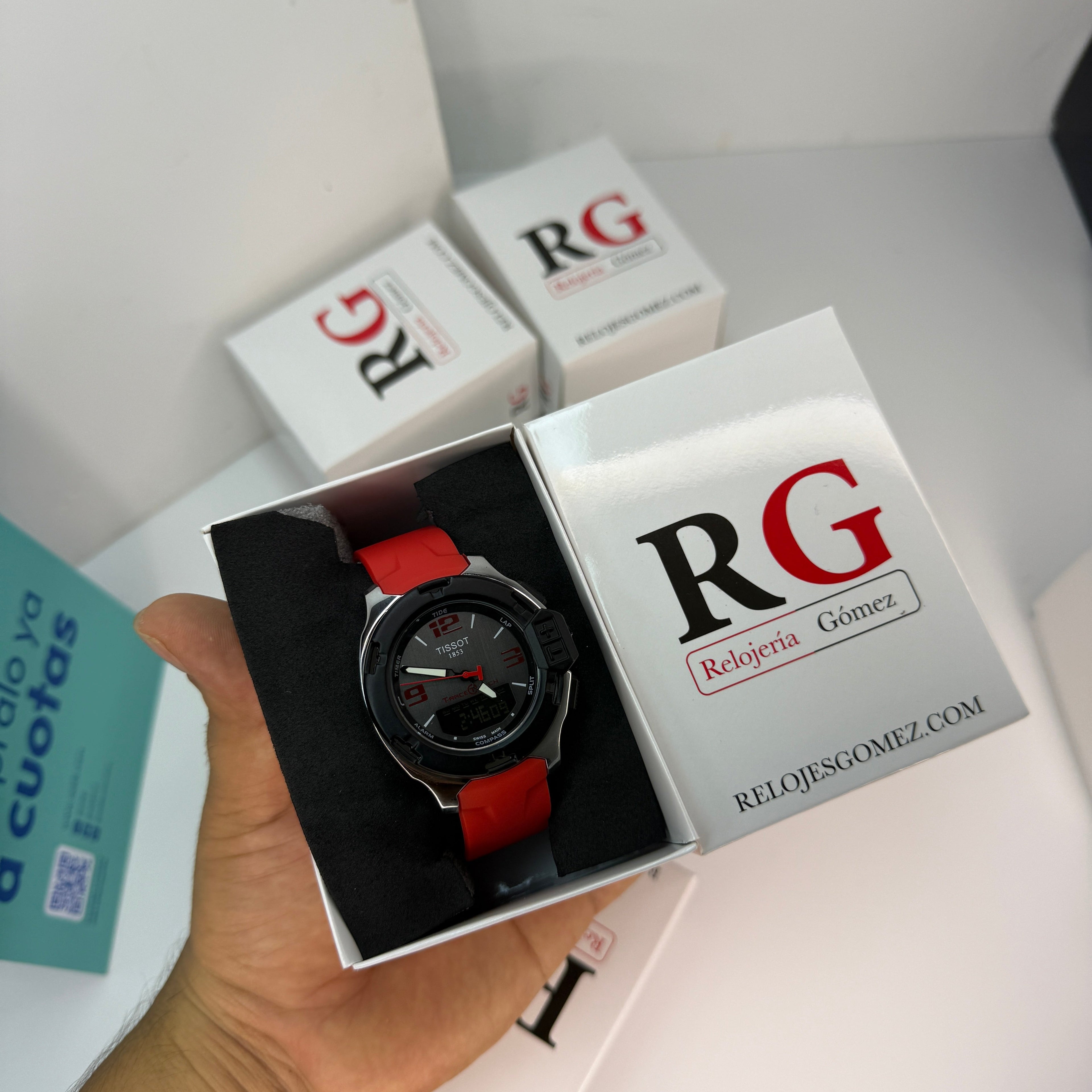 TISSOT DOBLE HORA T-RACE TOUCH  PARA HOMBRE REF-R