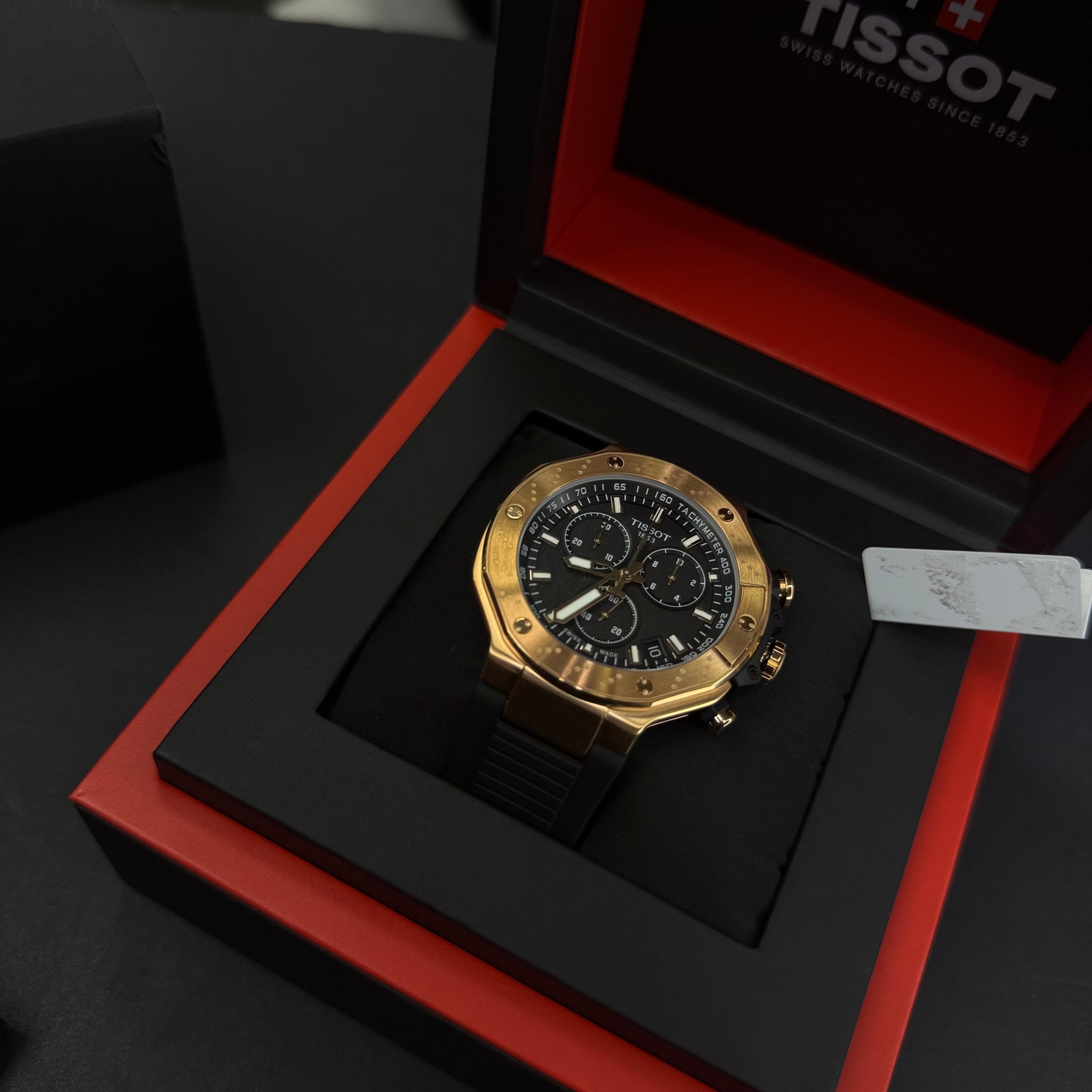 TISSOT ORIGINAL LUXURY T-RACE PARA HOMBRE REF T141.417.37.051.00