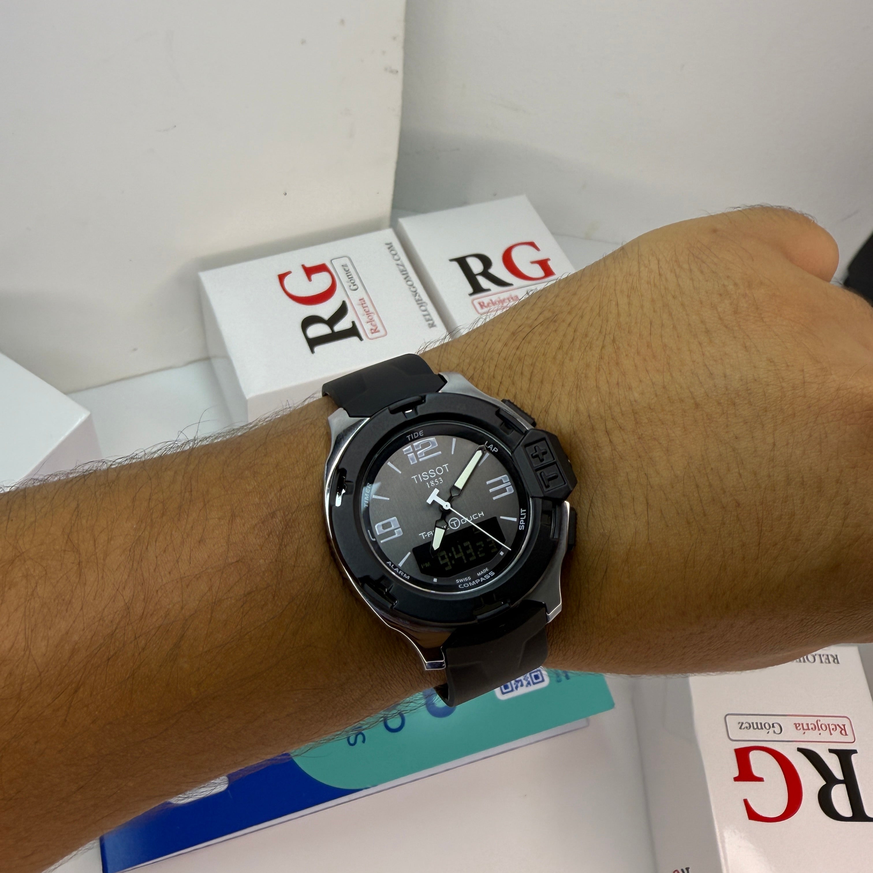 TISSOT DOBLE HORA T-RACE TOUCH  PARA HOMBRE REF-PN