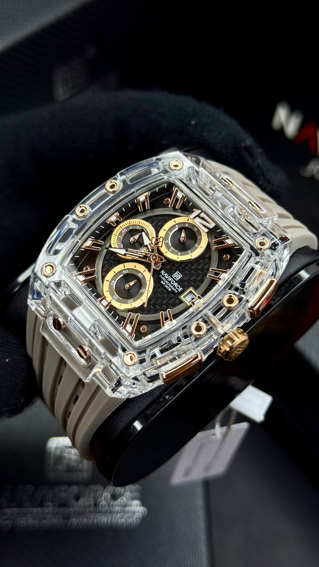 NAVIFORCE x GUESS ORIGINAL PARA HOBRE REF NF7105-GOR