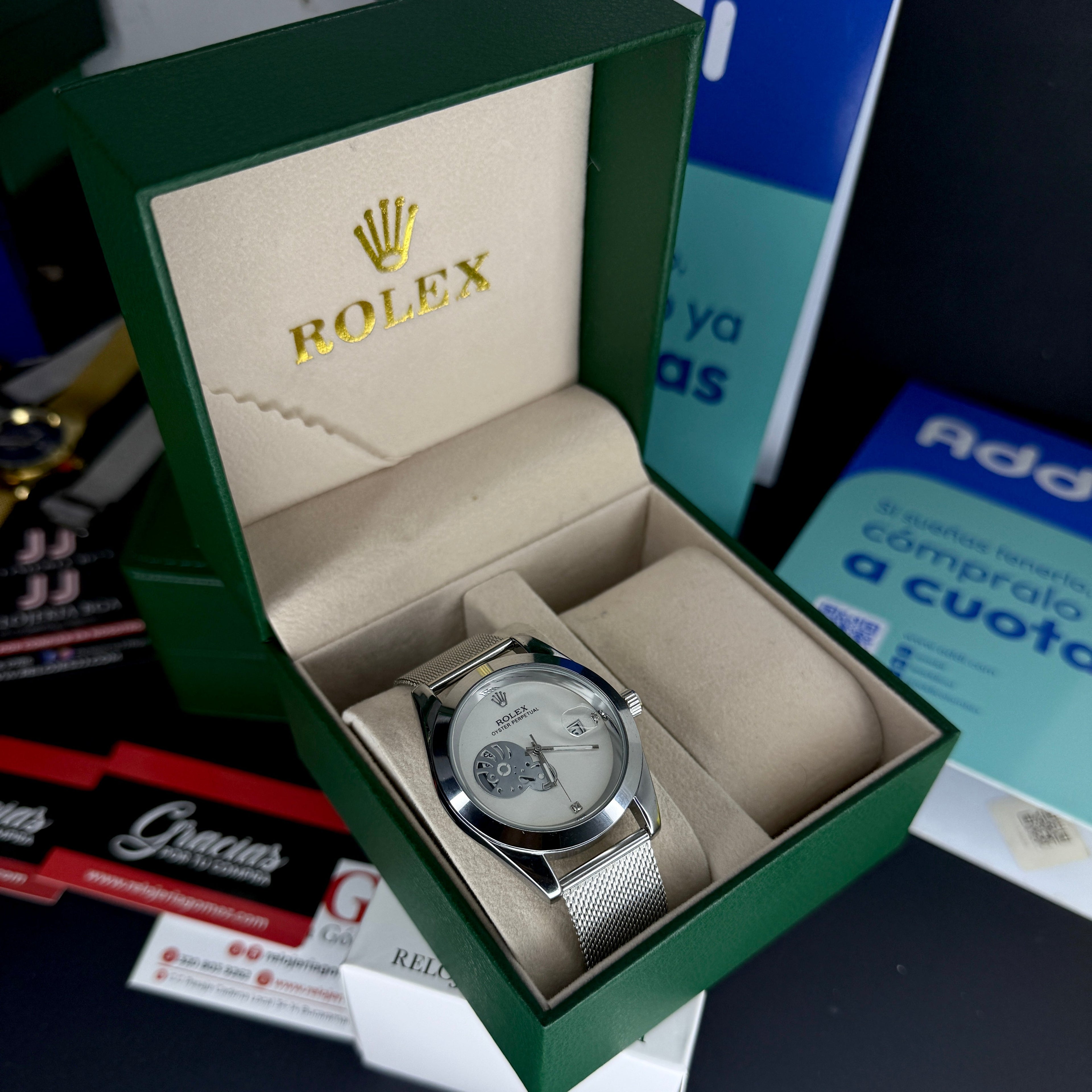 RLX DAY DATE MALLA PARA HOMBRE - REF-PB