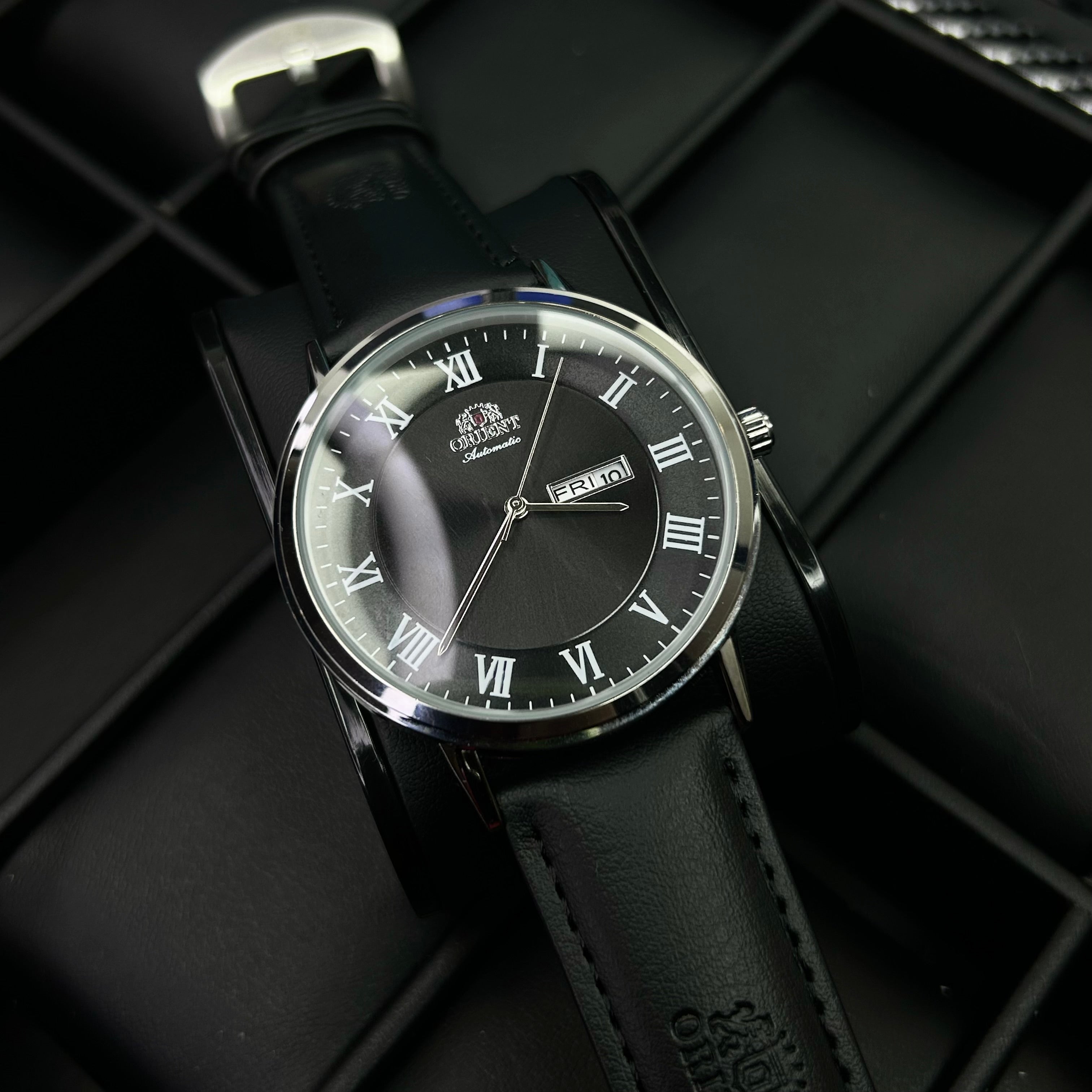 ORIENT ROMANO DOBLE CALENDARIO PARA HOMBRE REF-NP