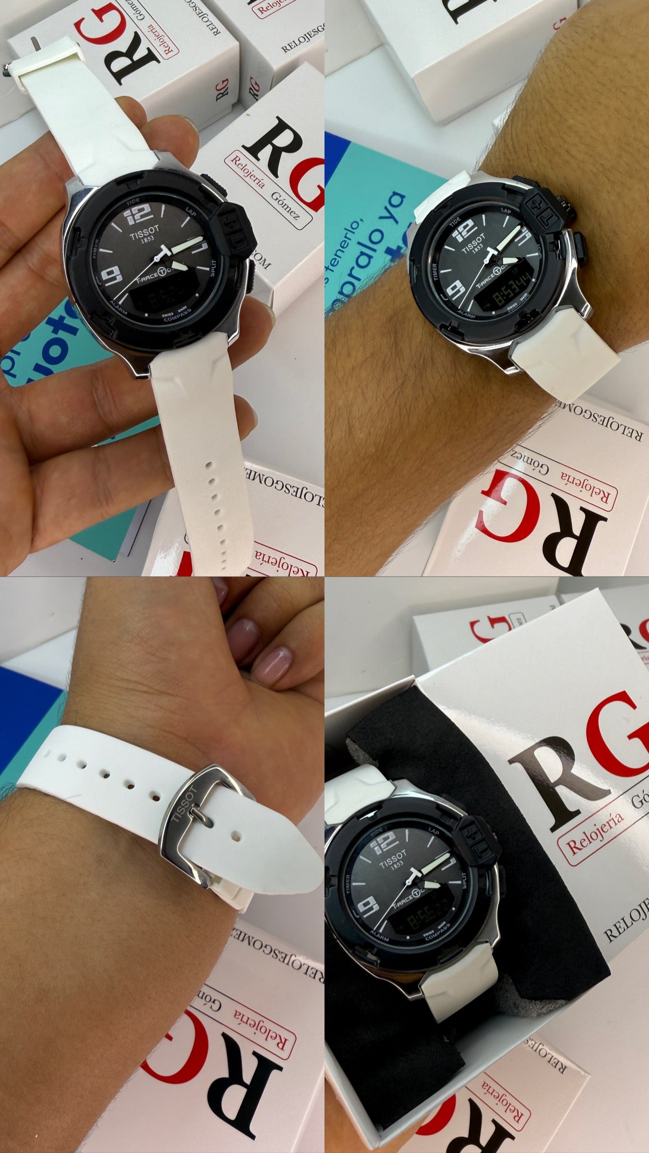 TISSOT DOBLE HORA T-RACE TOUCH  PARA HOMBRE REF-B