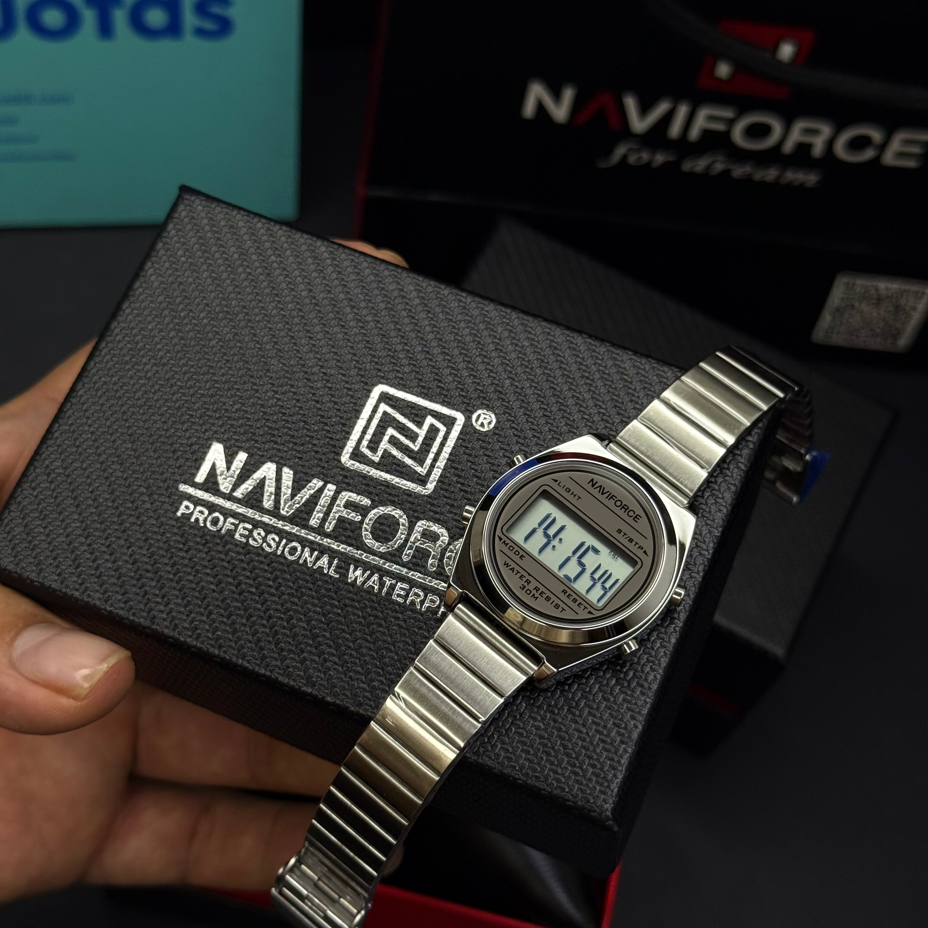 NAVIFORCE X CASIO ORIGINAL PARA DAMA REF NF5066-PP