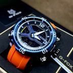 G FOX ORIGINAL DOBLE HORA POR INVICTA SUMERGIBLE PARA HOMBRE REF-1976G1-NN