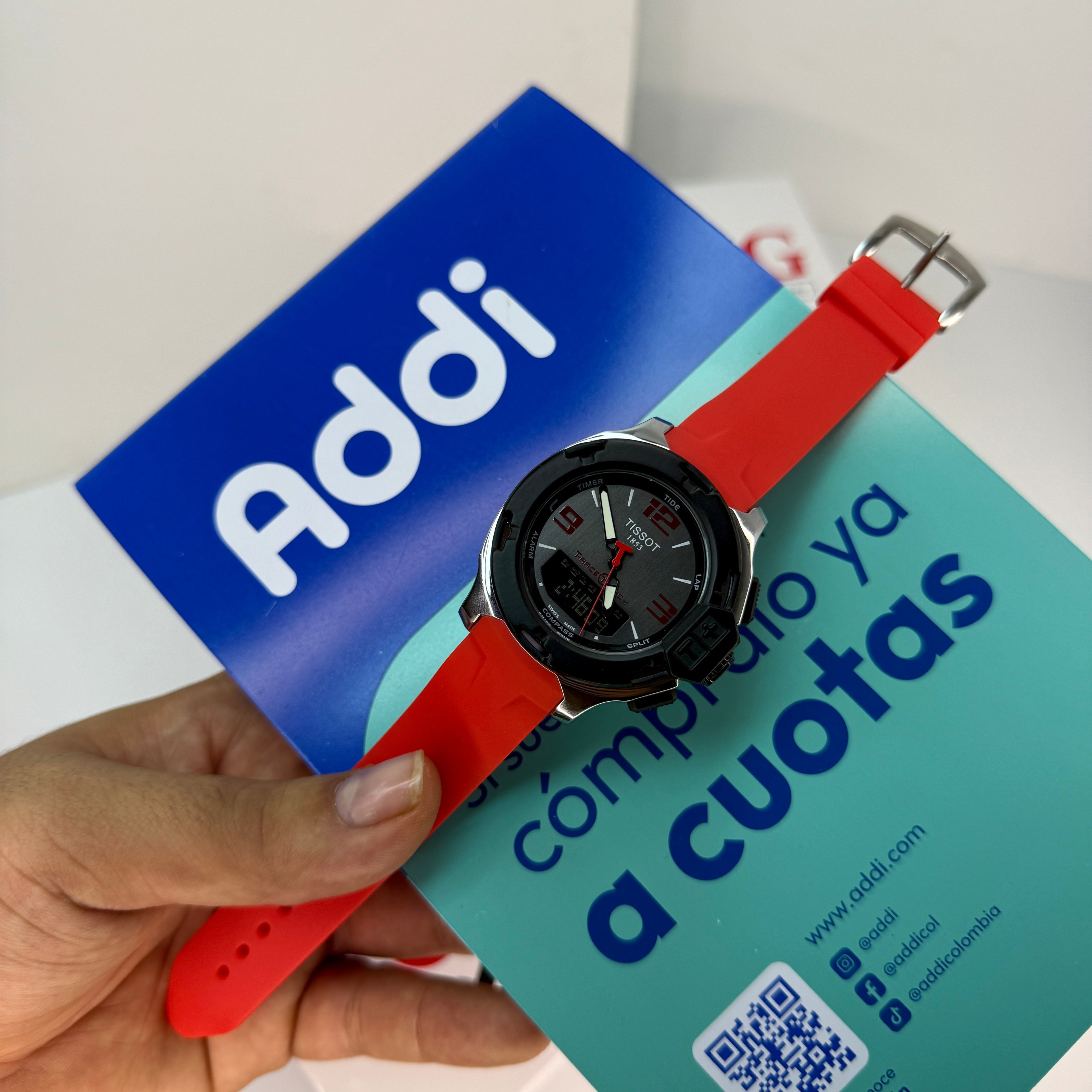 TISSOT DOBLE HORA T-RACE TOUCH  PARA HOMBRE REF-R