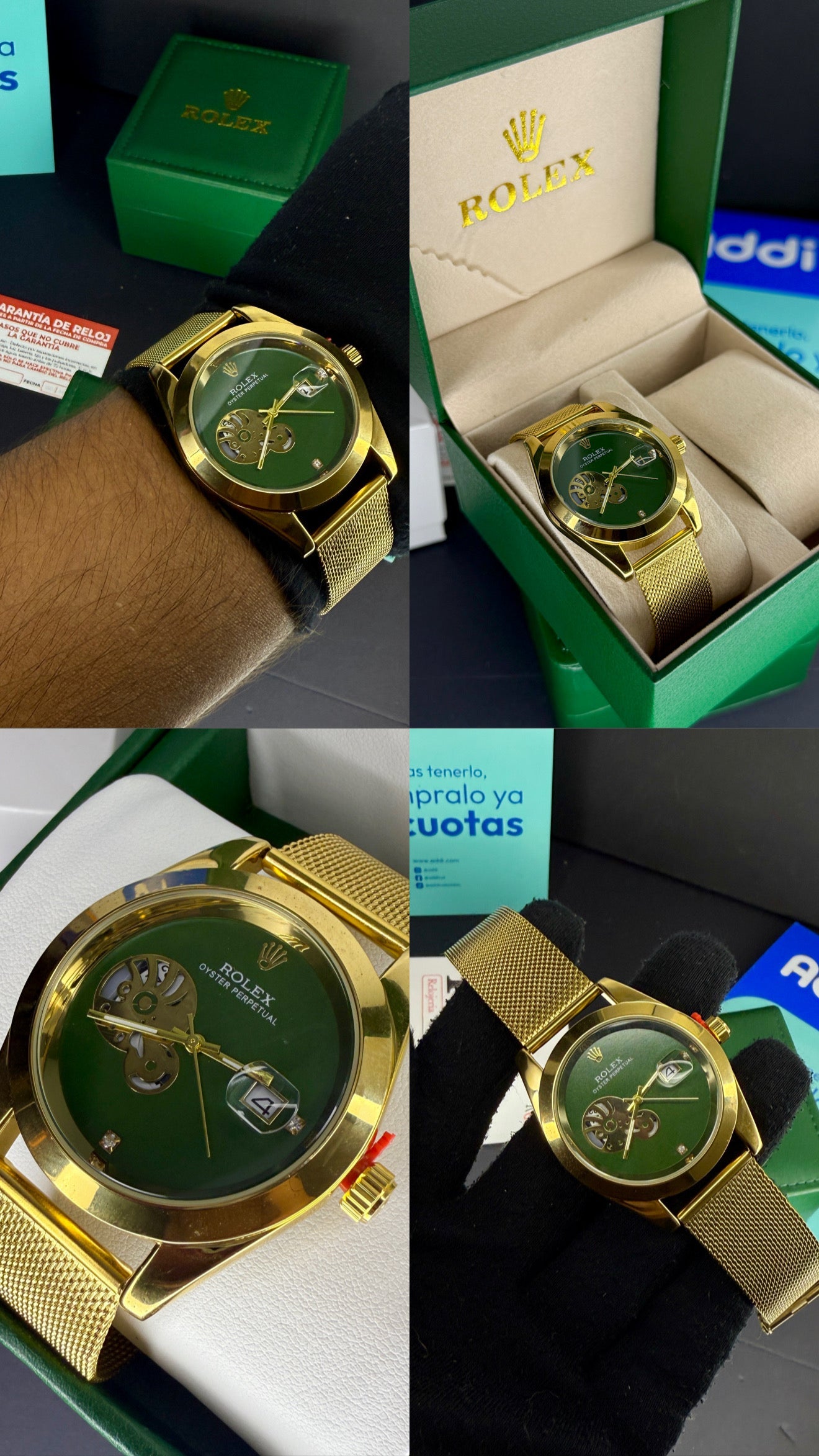 RLX DAY DATE MALLA PARA HOMBRE - REF-Dv