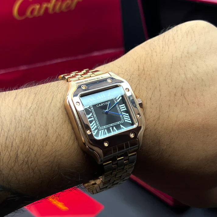 CARTIER DO SANTOS TRIZADO PARA HOMBRE REF-ORN