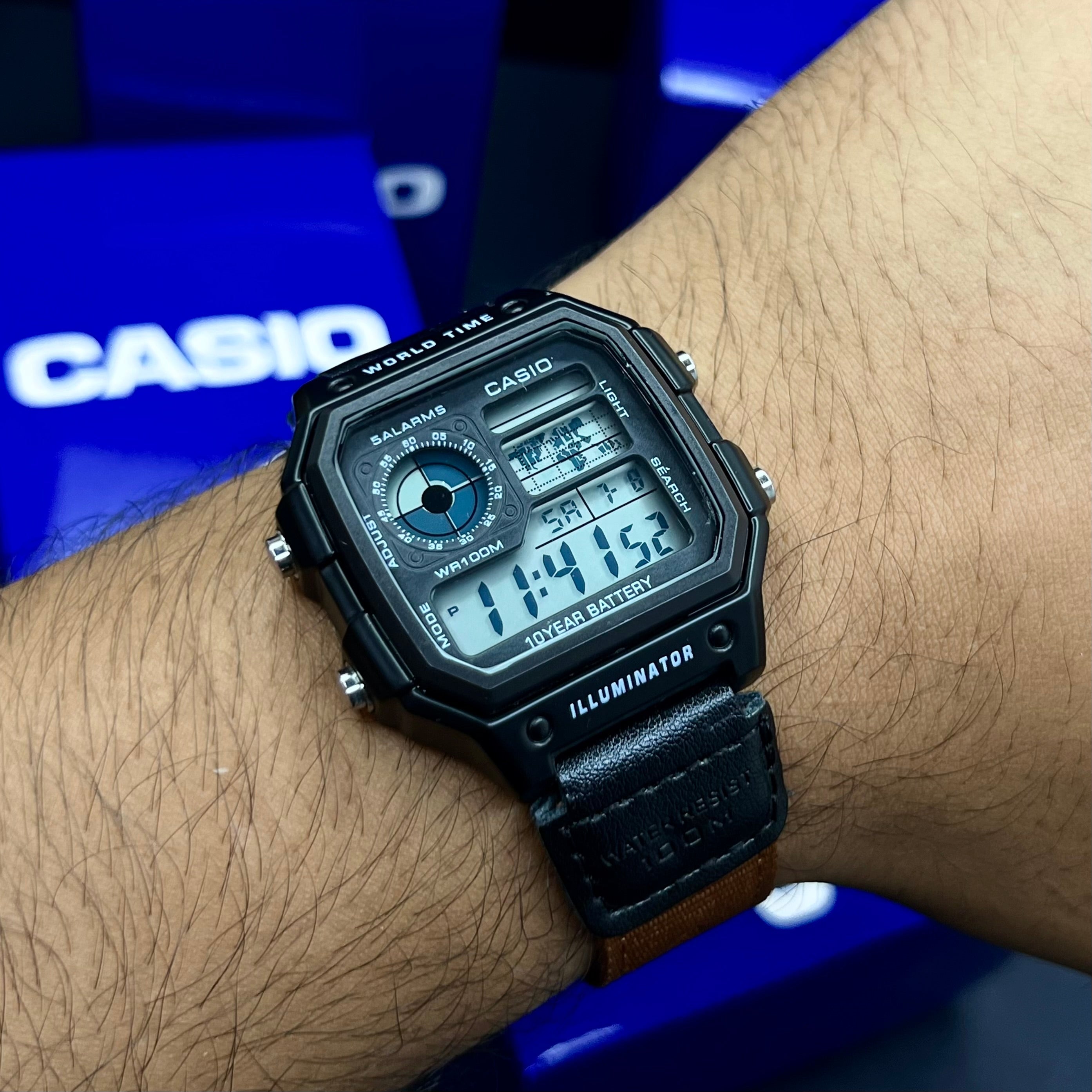 CASIO ROYALE PARA HOMBRE REF AE1200-LONA-M