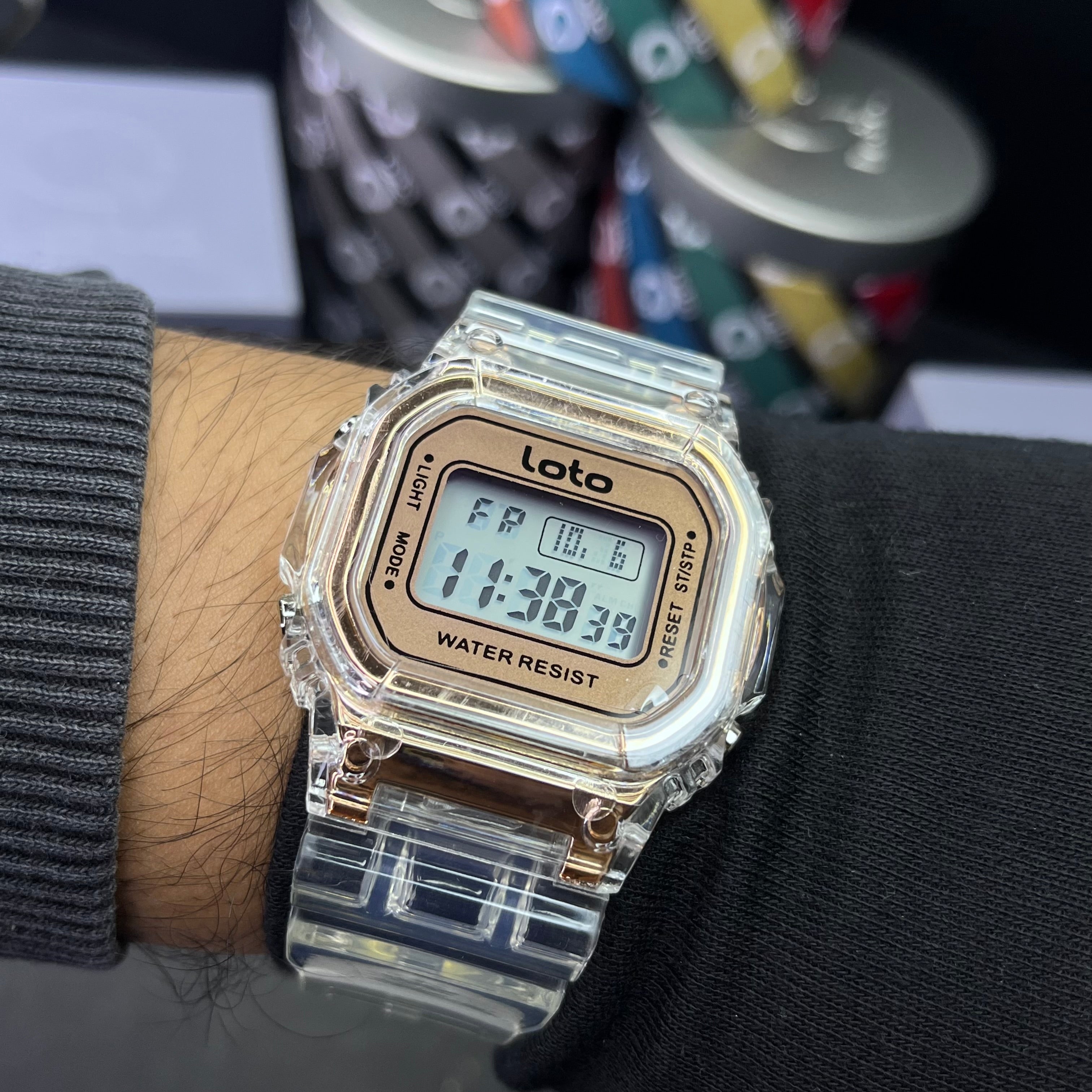 LOTO ORIGINAL X G SHOCK SUMERGIBLE UNISEX REF 2538-BOR