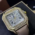 G FOX ORIGINAL x CARTIER PARA DAMA SUMERGIBLE  REF-SANTOS CUBANO-1264-B