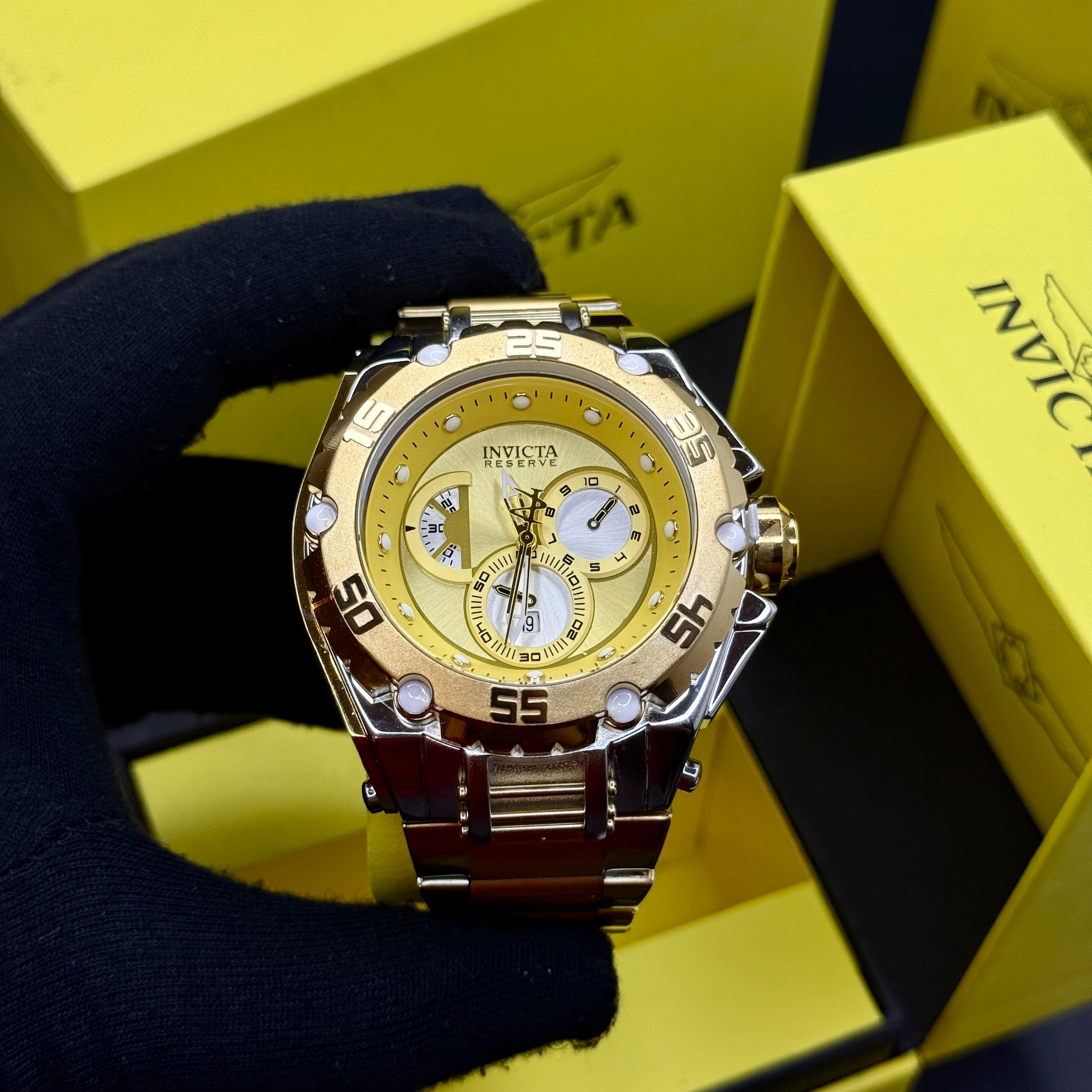 INVICTA BOLT DEUS ACERO PARA HOMBRE REF-D