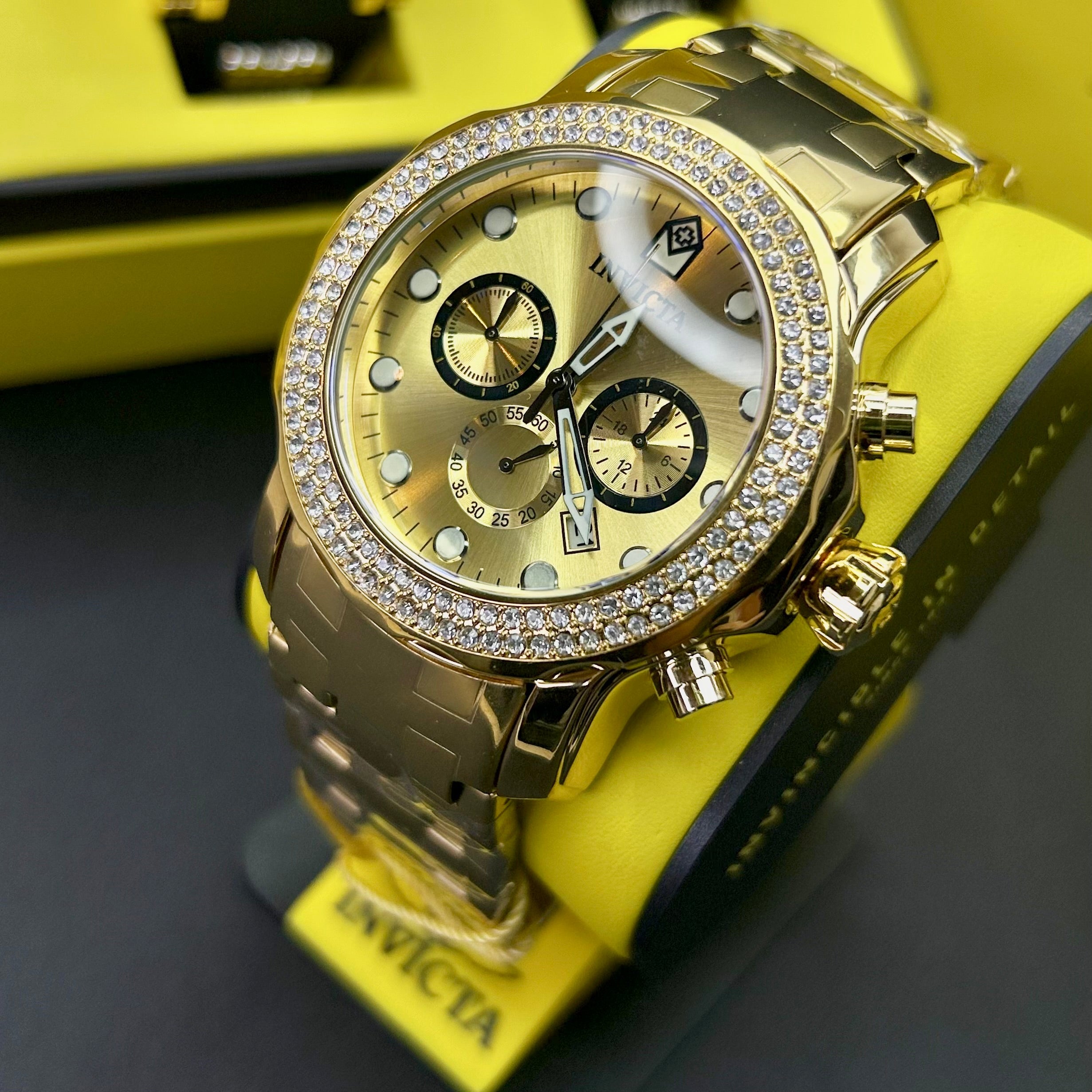 INVICTA PRO DIVER FUNCIONAL DIAMONT PARA HOMBRE REF-DD