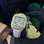 G FOX ORIGINAL x CARTIER PARA DAMA SUMERGIBLE  REF-SANTOS CUBANO-1264-M