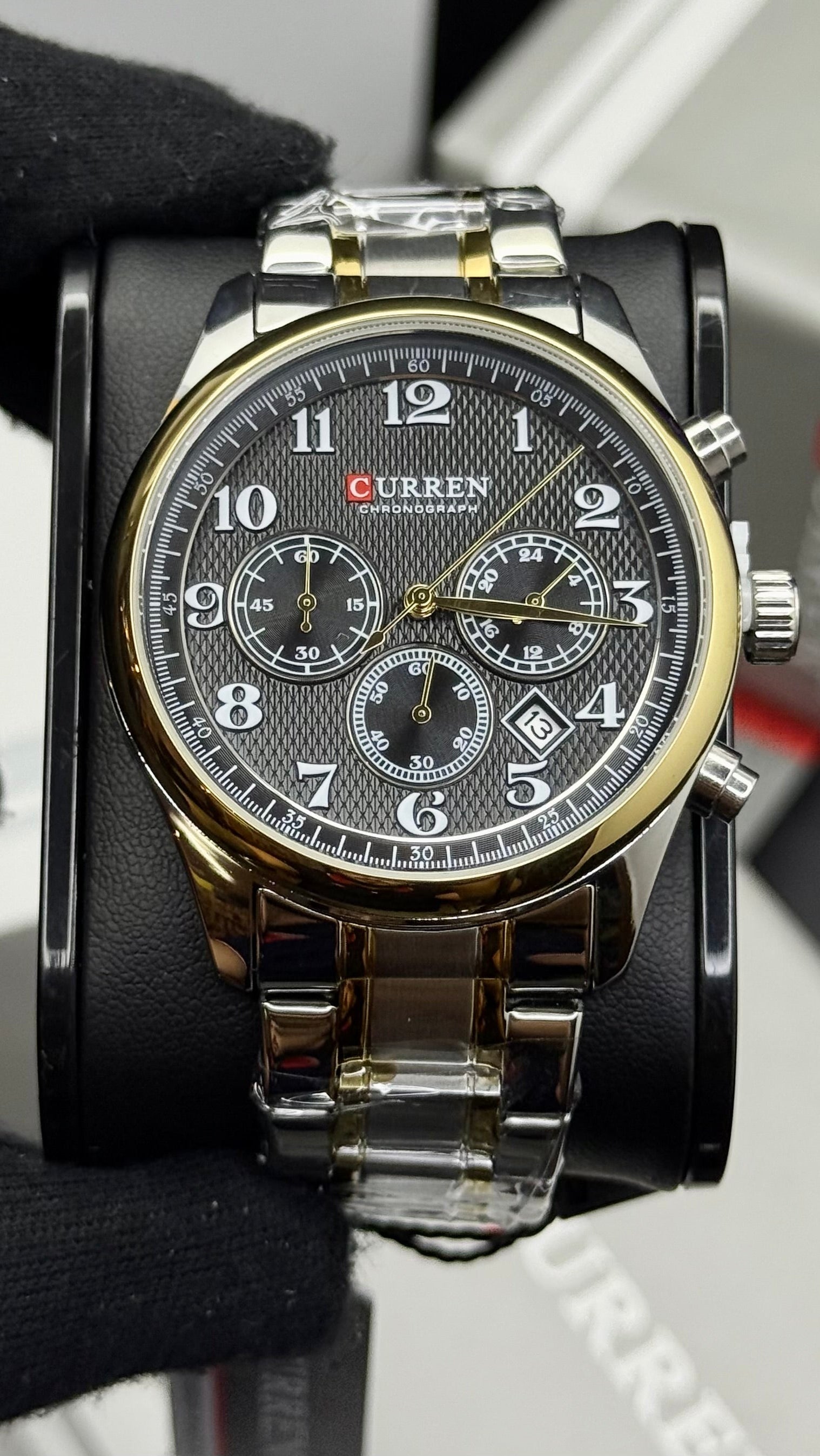 CURREN ORIGINAL FUNCIONAL PARA HOMBRE REF 8466- BN