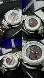 CASIO DOBLE HORA PARA DAMA REF-PB