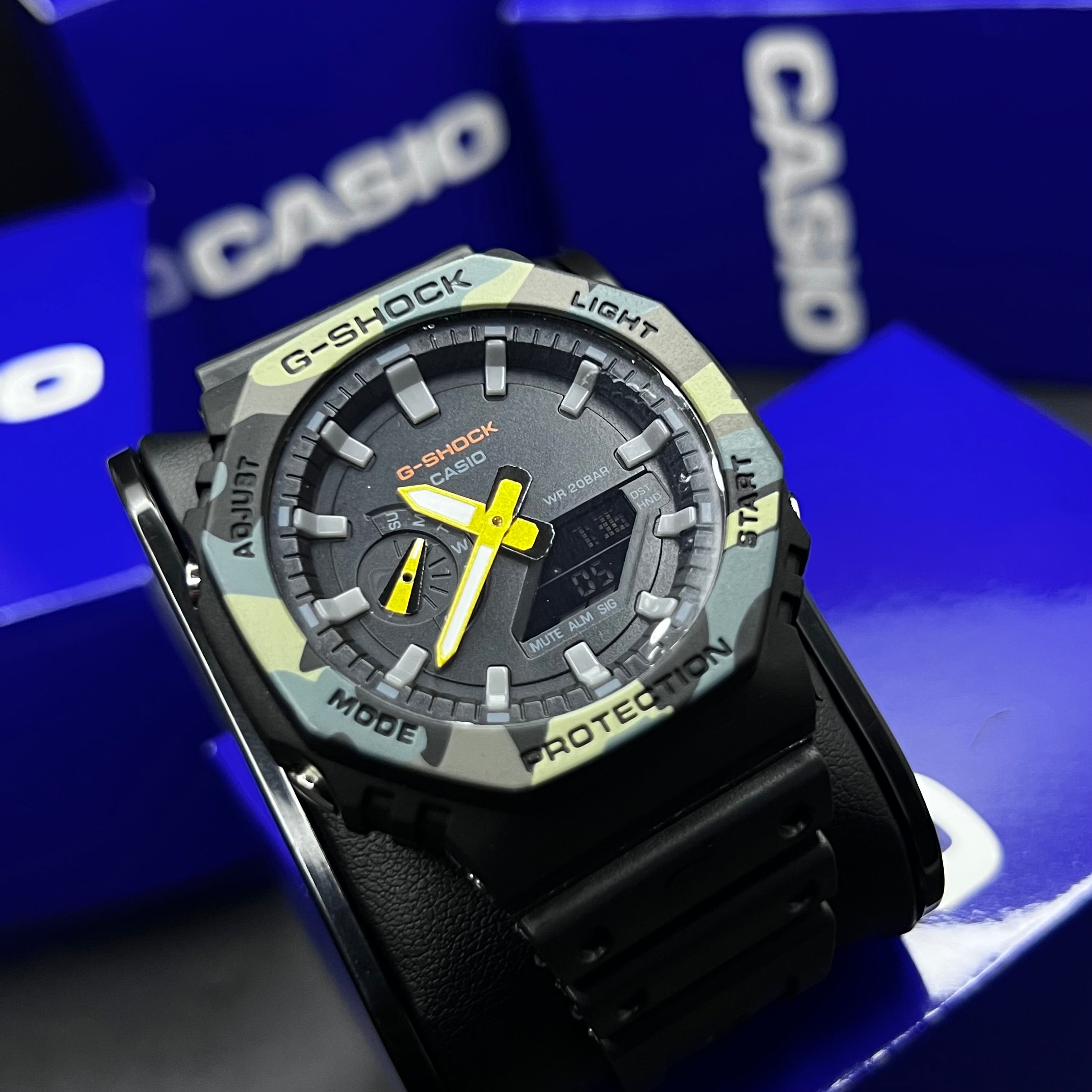 CASIO G-SHOCK PARA HOMBRE REF GA-2100HC-NV