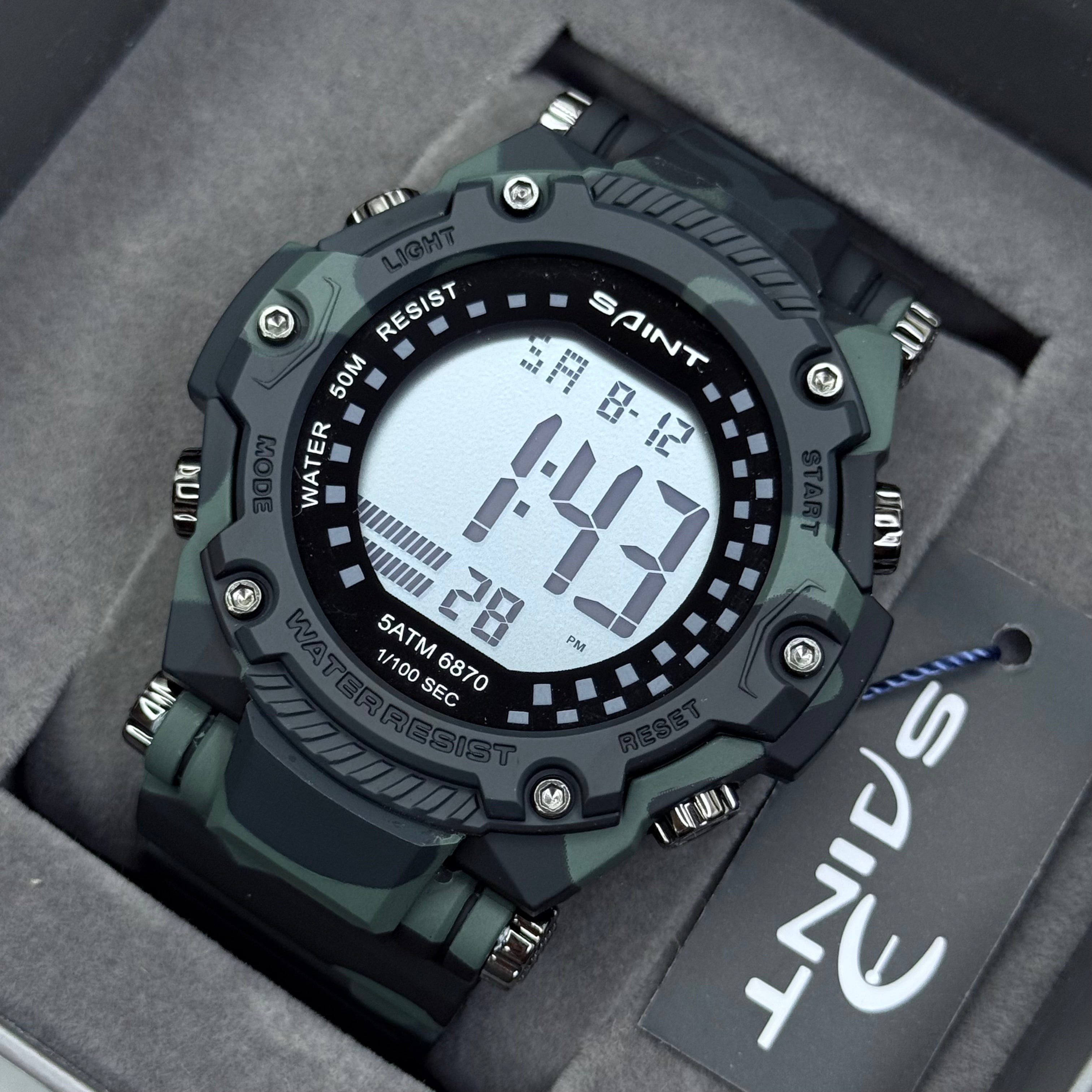 SAINT X G-SHOCK PARA SUMERGIBLE MILITAR HOMBRE REF-VGN