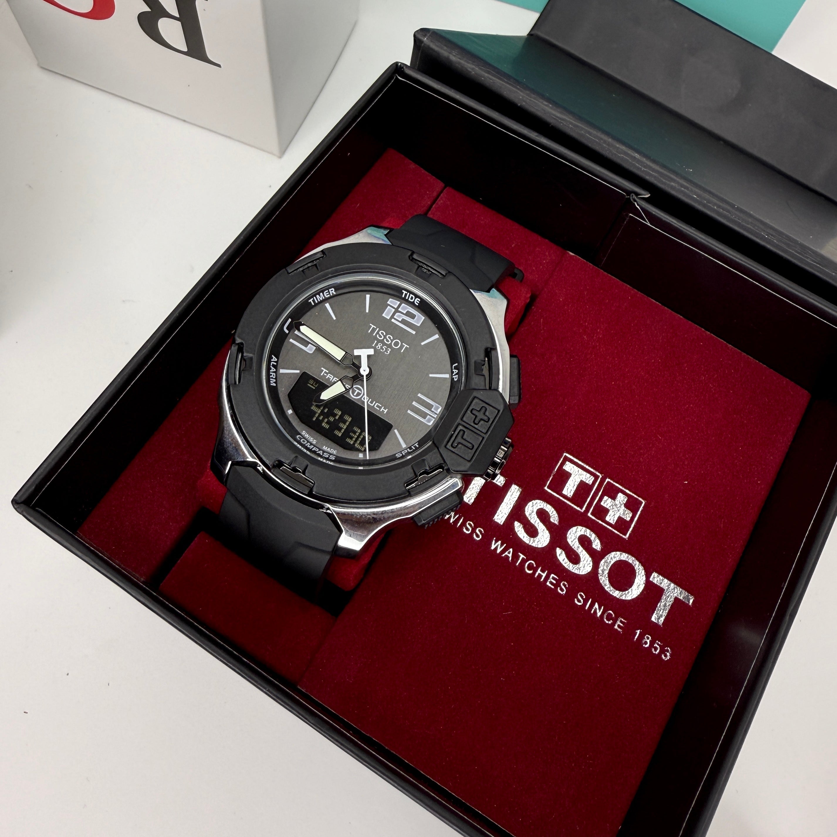 TISSOT DOBLE HORA T-RACE TOUCH  PARA HOMBRE REF-PN