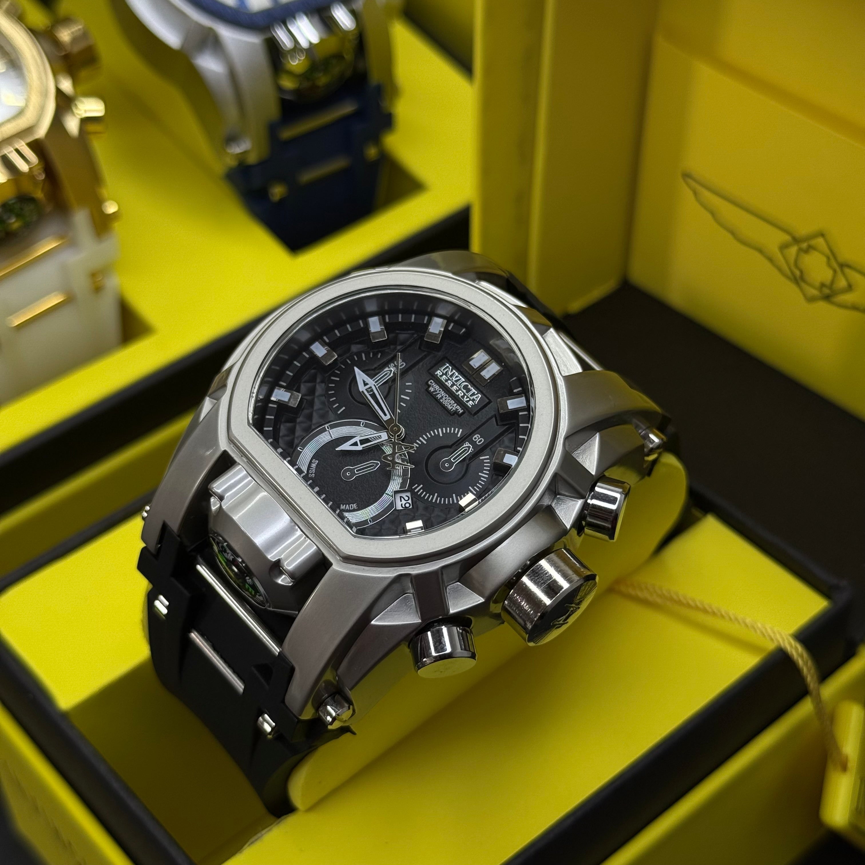 INVICTA BOLT ZEUS GOMA PARA HOMBRE REF-NPN