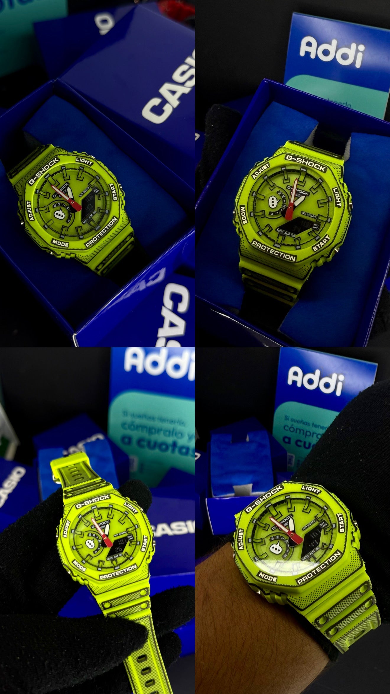 CASIO G-SHOCK PARA HOMBRE REF-GA2100-V