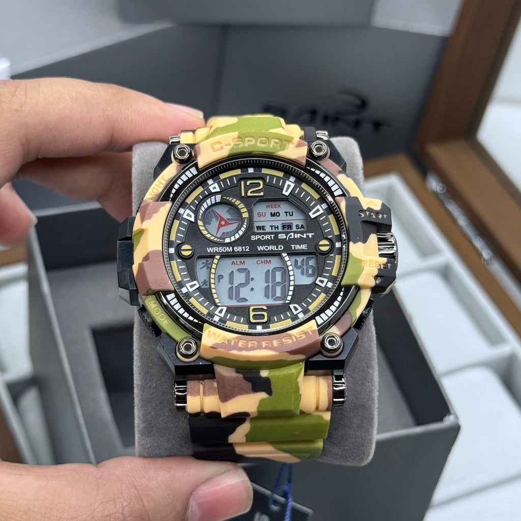 SAINT X G-SHOCK PARA SUMERGIBLE MILITAR HOMBRE REF 6812-CNV