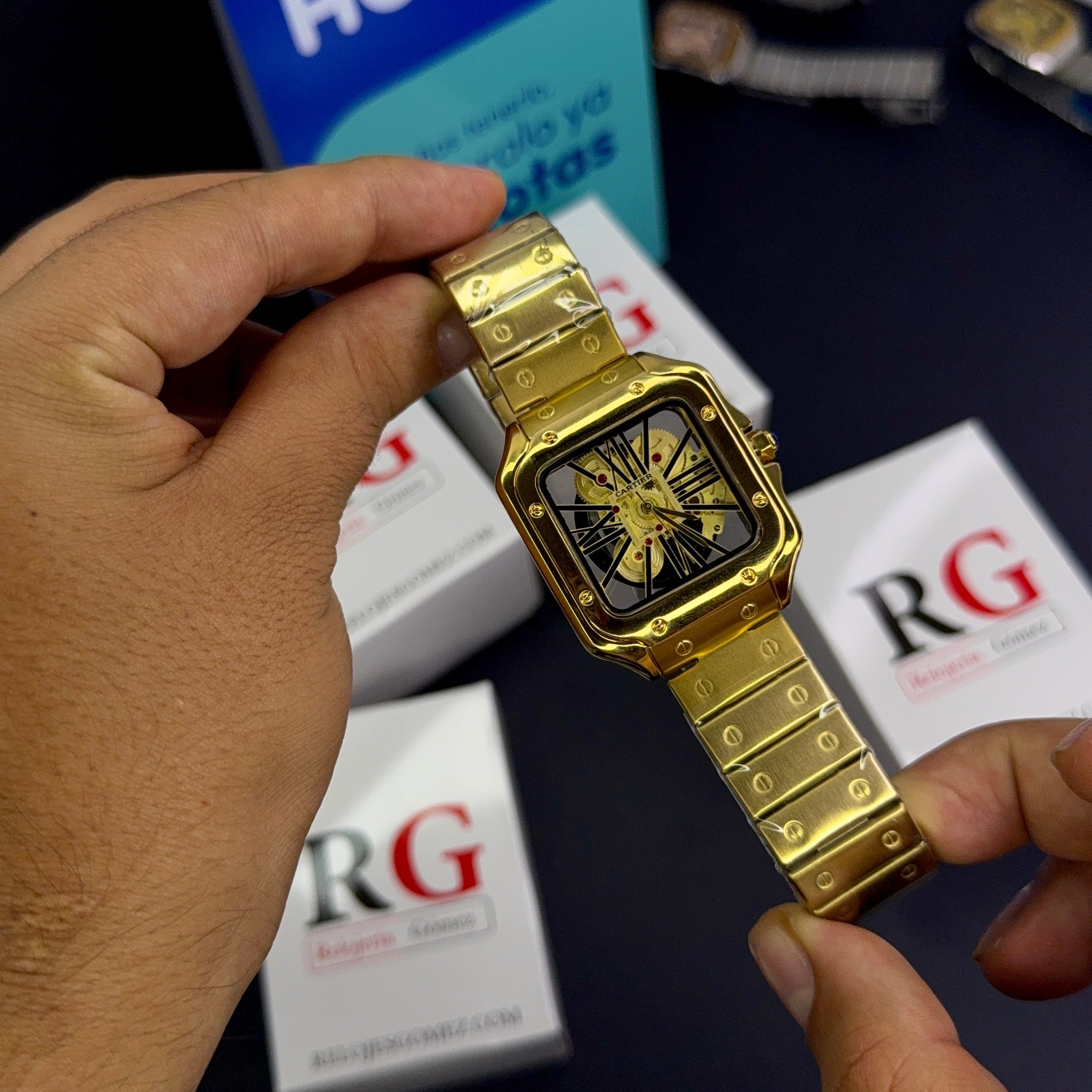 CARTIERSKELET ACERO PARA HOMBRE REF-D