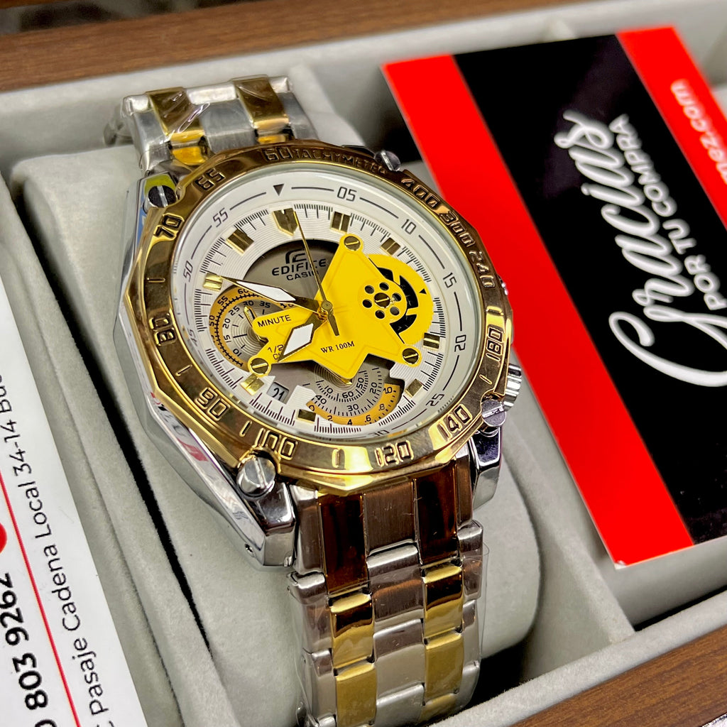 CASIO EDIFICE 550D FUNCIONAL PARA HOMBRE REF-BB