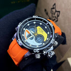 G FOX ORIGINAL DOBLE HORA POR INVICTA SUMERGIBLE PARA HOMBRE REF-1976G2-NA