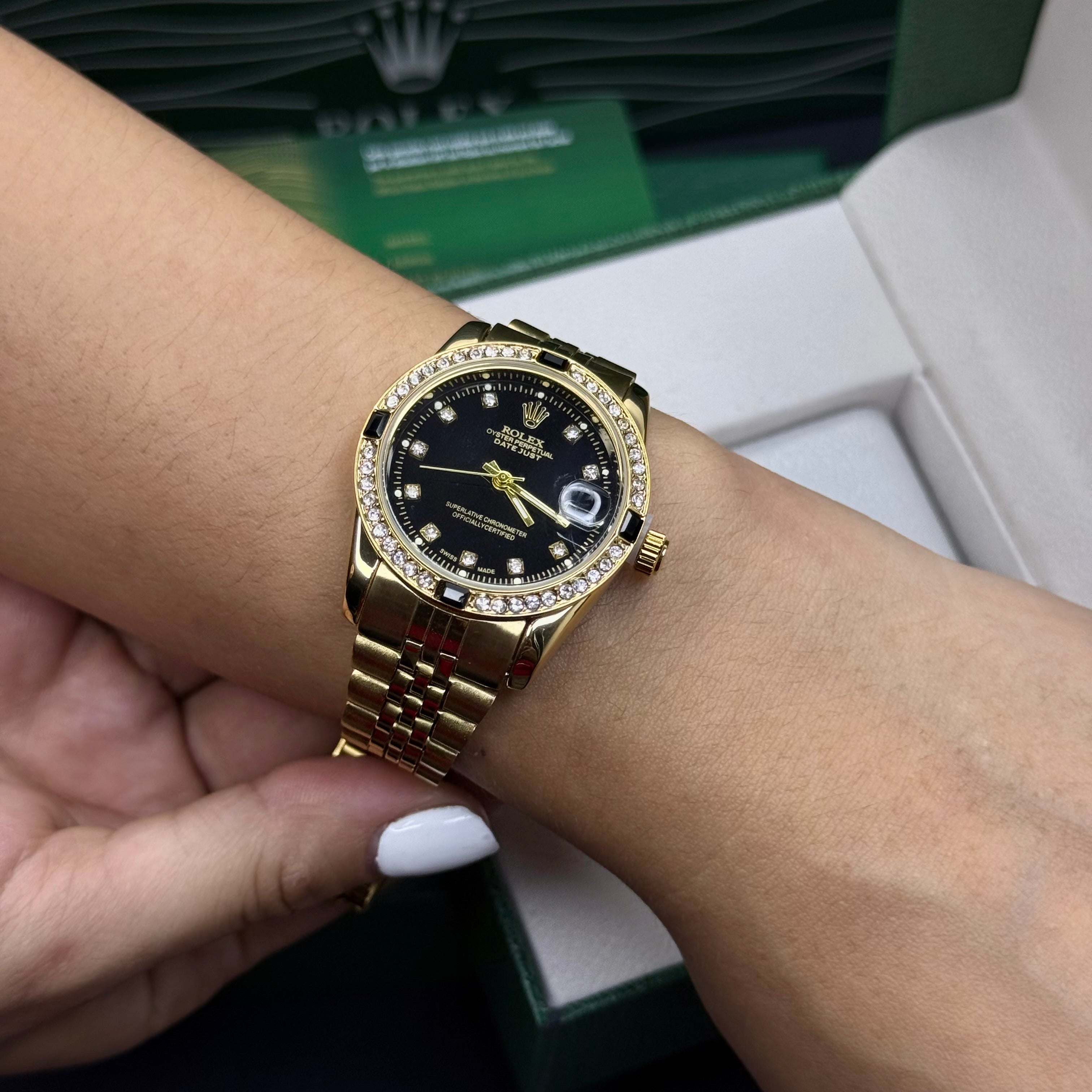 RLX DATE JUST OYSTER  PARA MUJER REF-DN