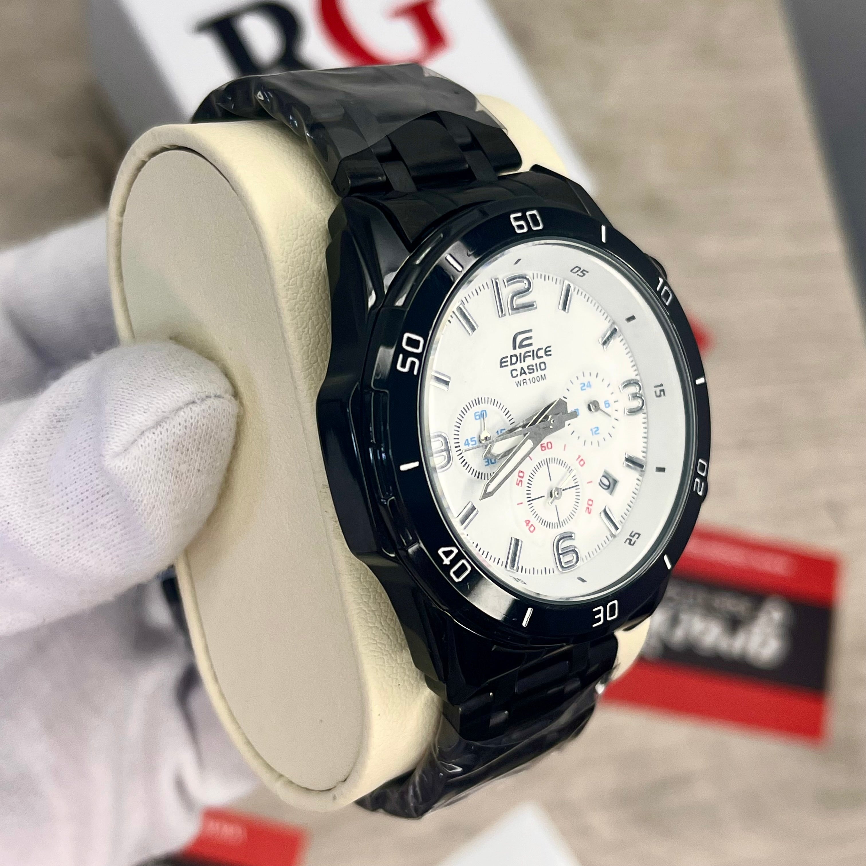 CASIO EDIFICE CHRONOGRAP 4118 PARA HOMBRE REF-NB