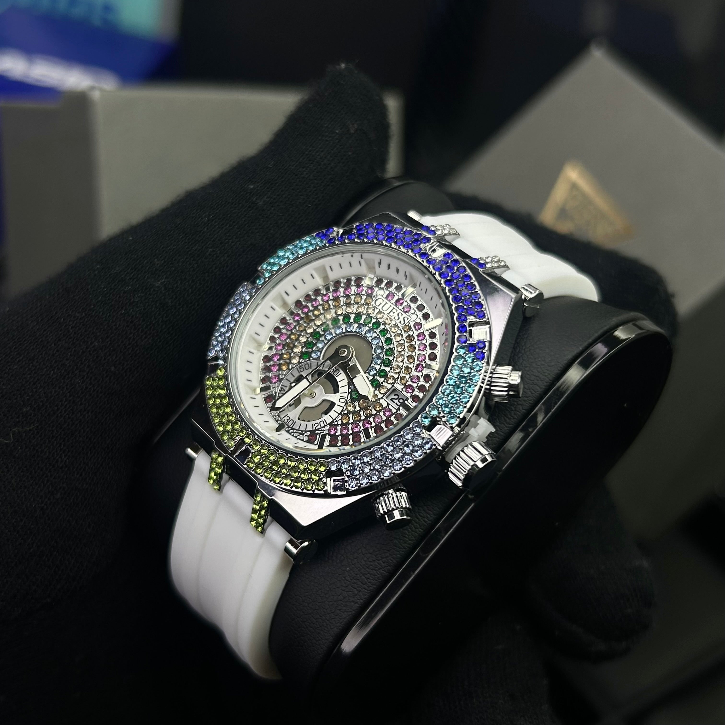 GUESS CUBANO PARA DAMA  REF-BP