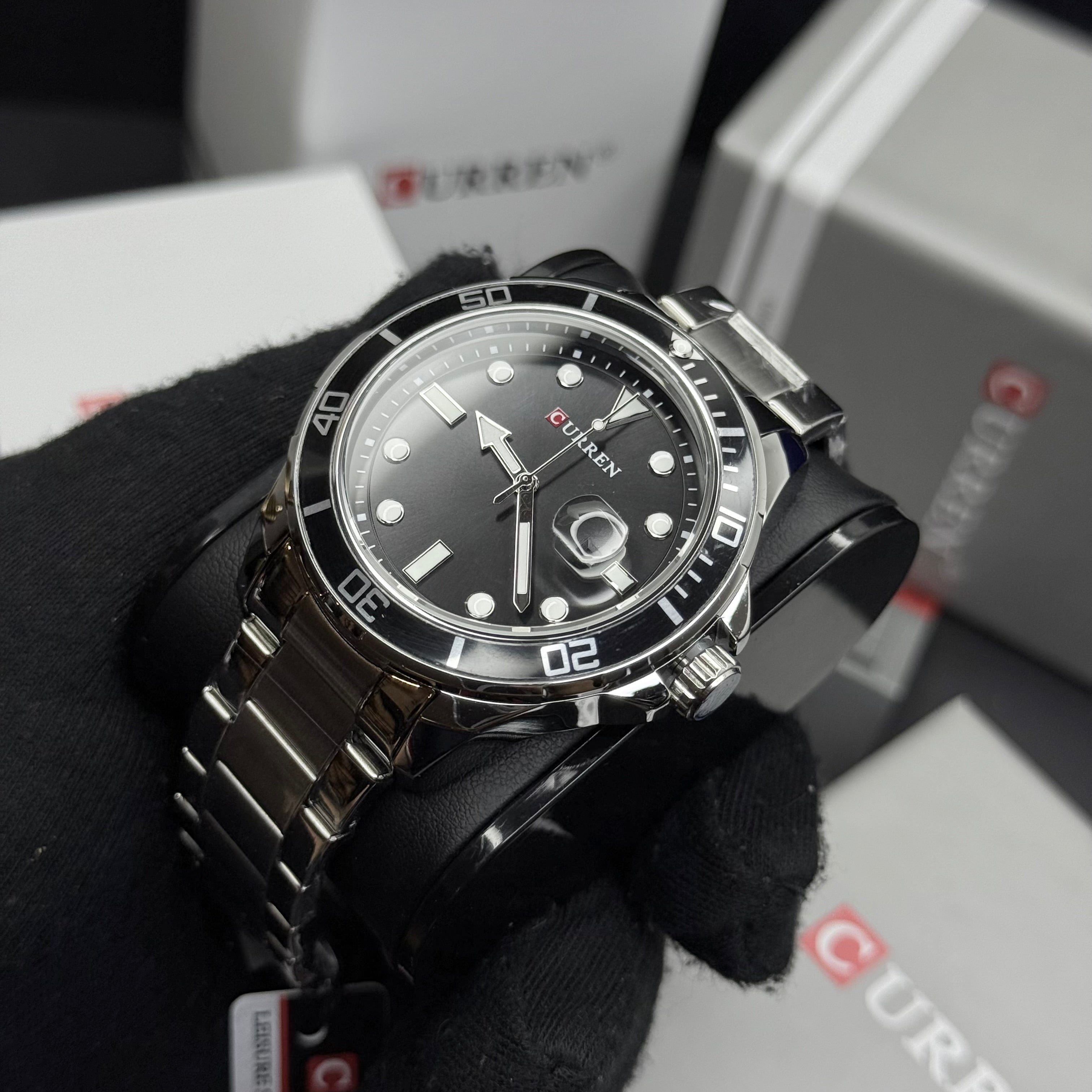 CURREN ORIGINAL X RLX SUMERGIBLE PARA HOMBRE REF SUBMARINE 8388-PN